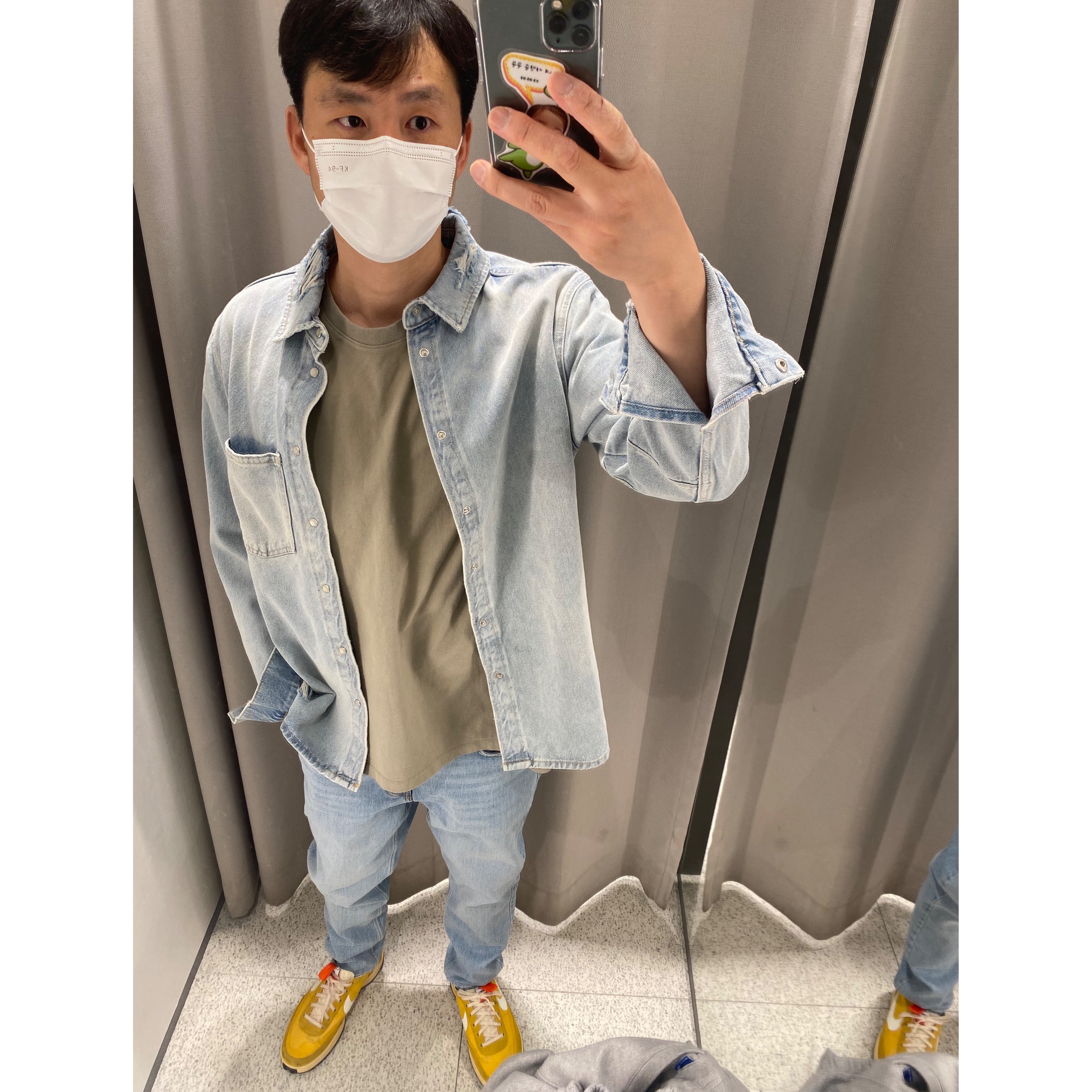 Nike x Tom Sachs General Purpose Shoe Archive, Essentials T-Shirt Pistachio - 21FW 착용 스타일