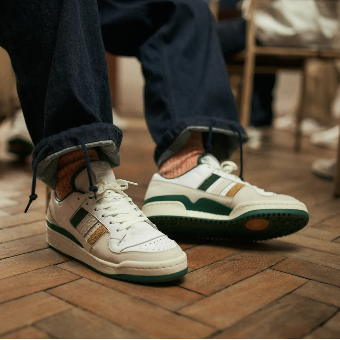 Adidas x END. Forum Advance Varsity 착용 스타일 - 4