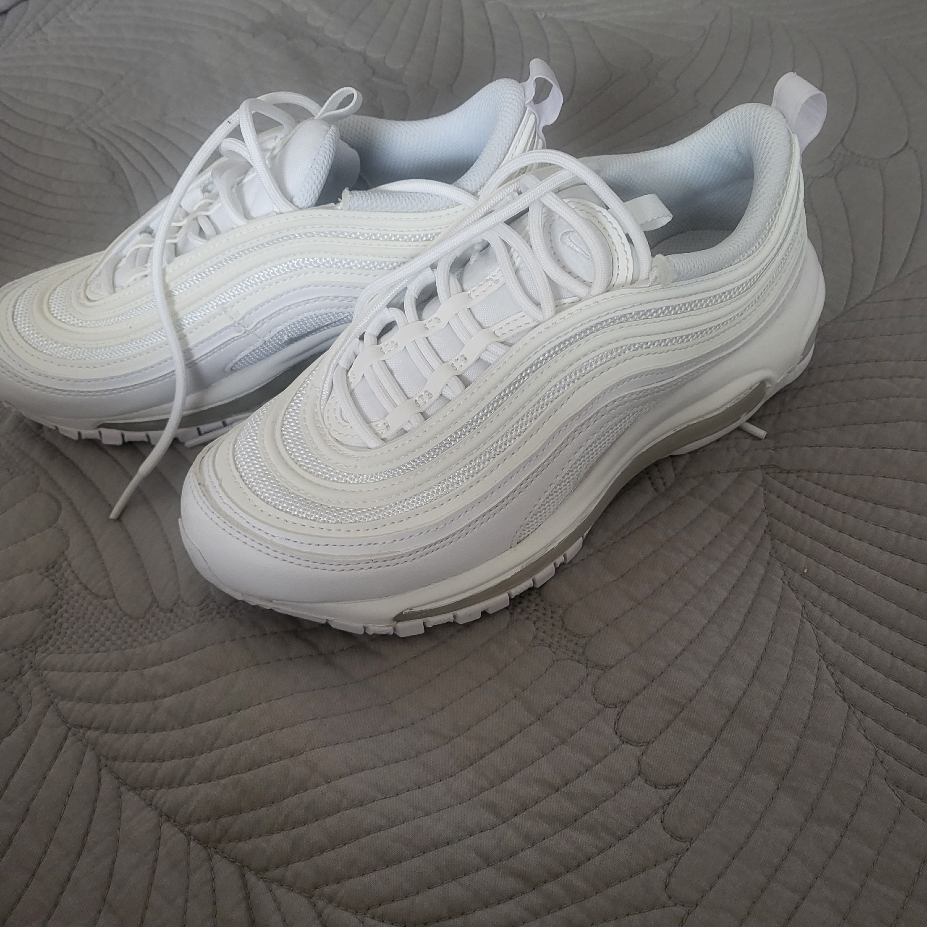 (W) Nike Air Max 97 Next Nature White 착용 스타일