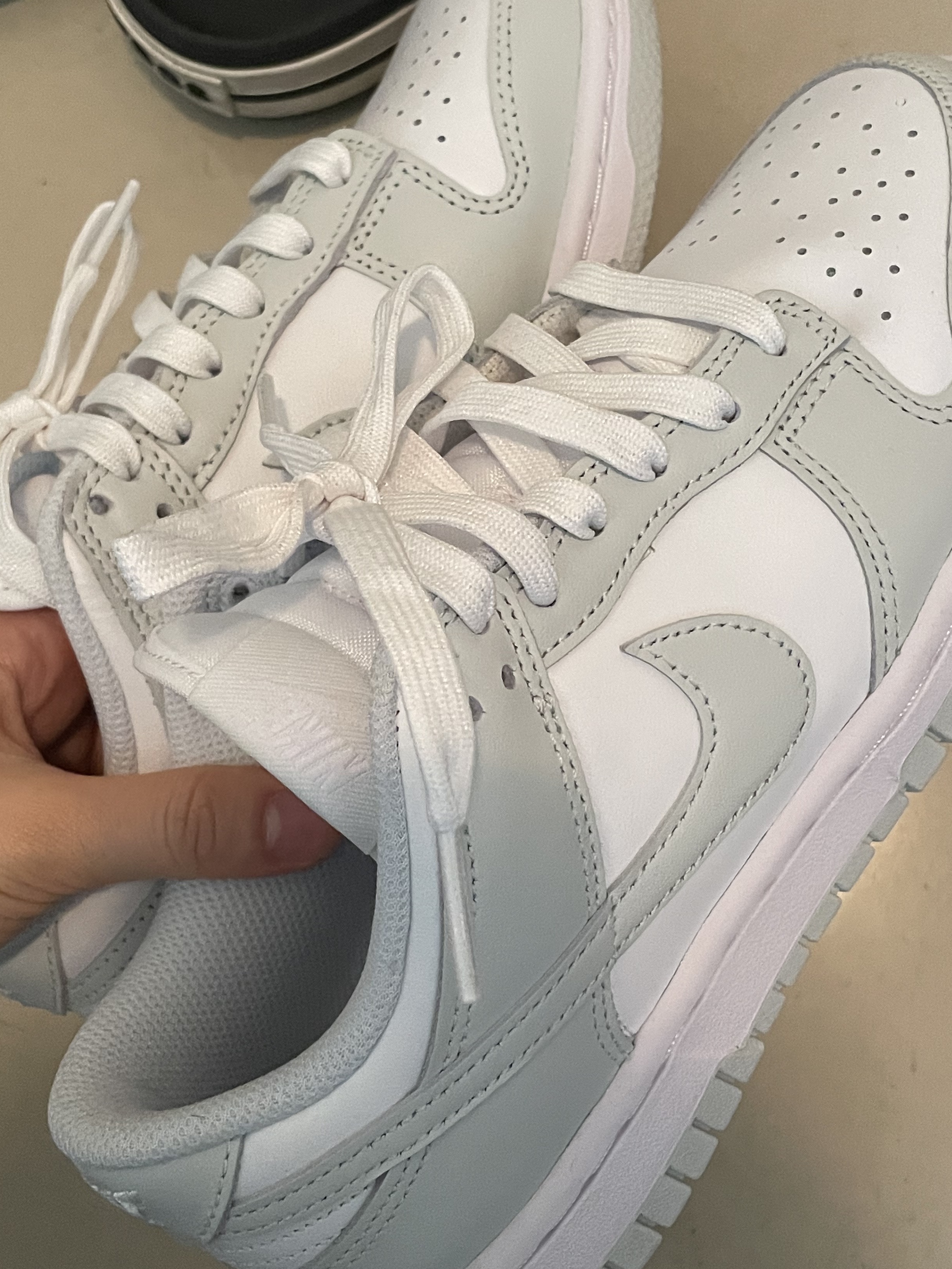 (W) Nike Dunk Low Photon Dust 착용 스타일