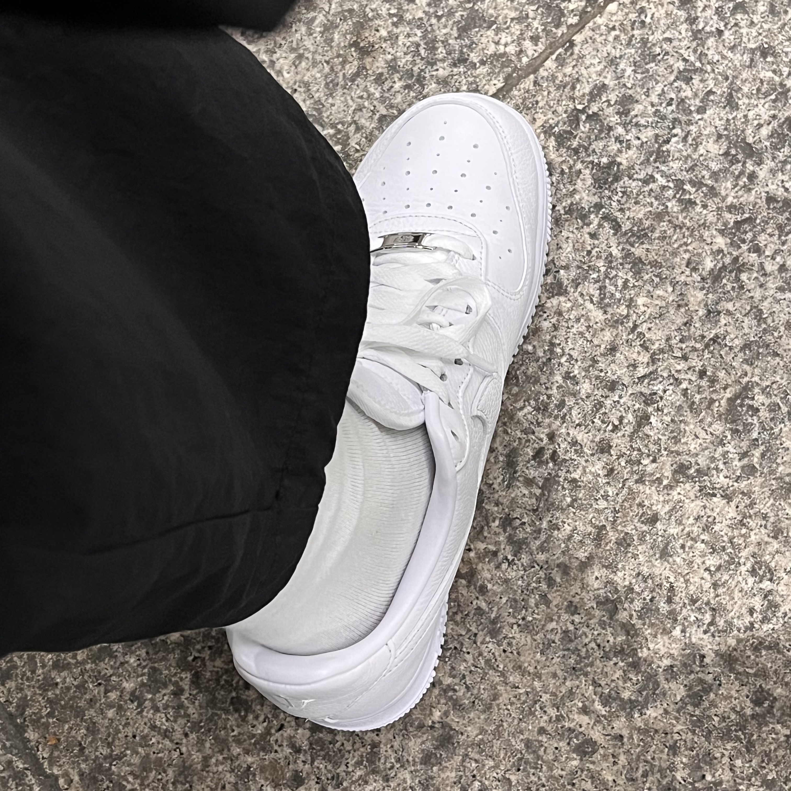Nike x Drake Nocta Air Force 1 Low SP Certified Lover Boy White 착용 스타일