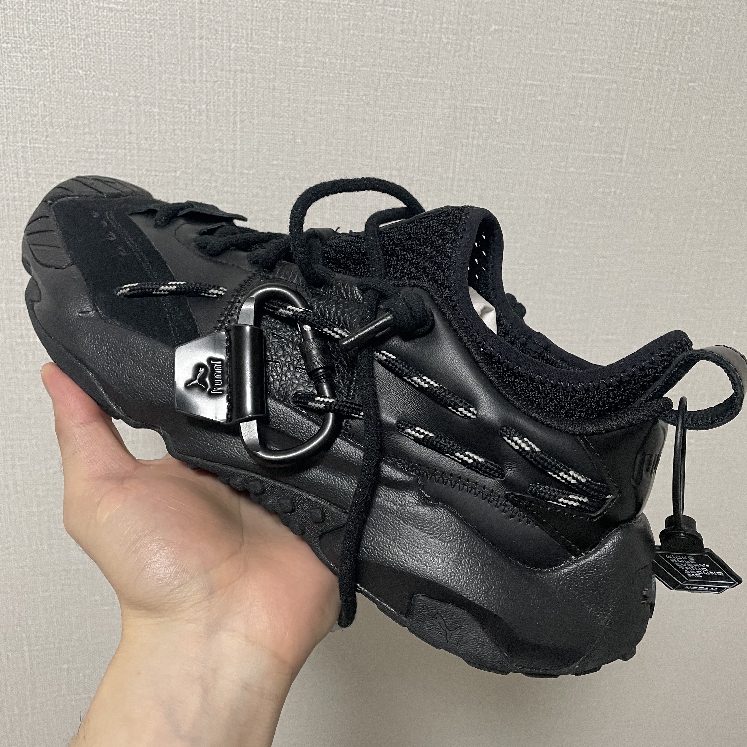 Puma x Juun.J Plexus Black 착용 스타일 - 1