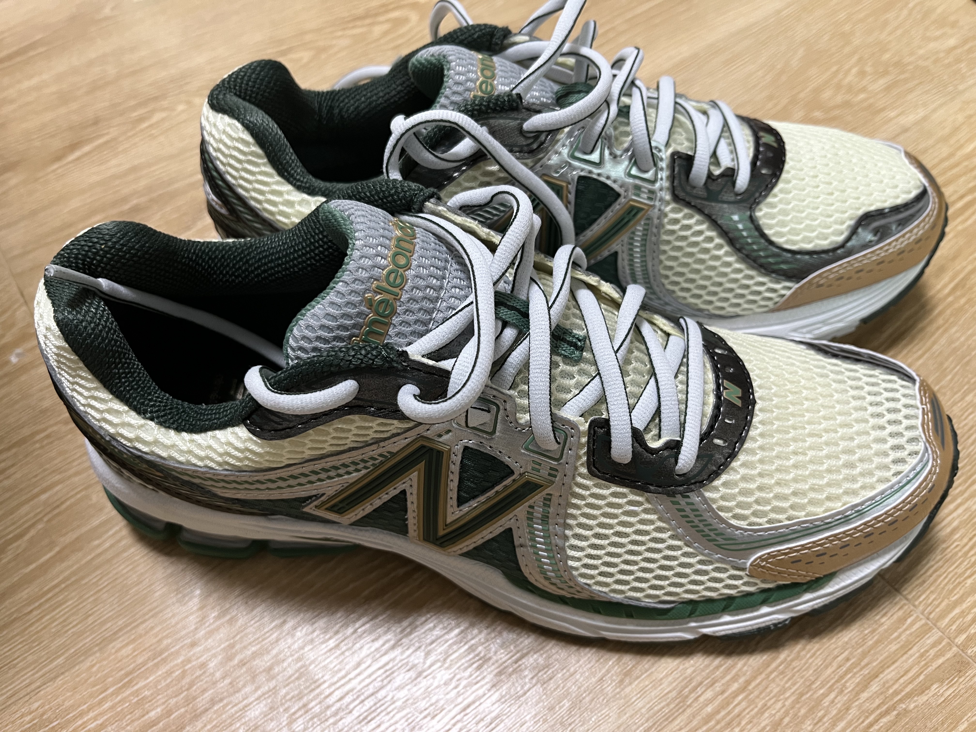 New Balance x Aime Leon Dore 860v2 Green 착용 스타일