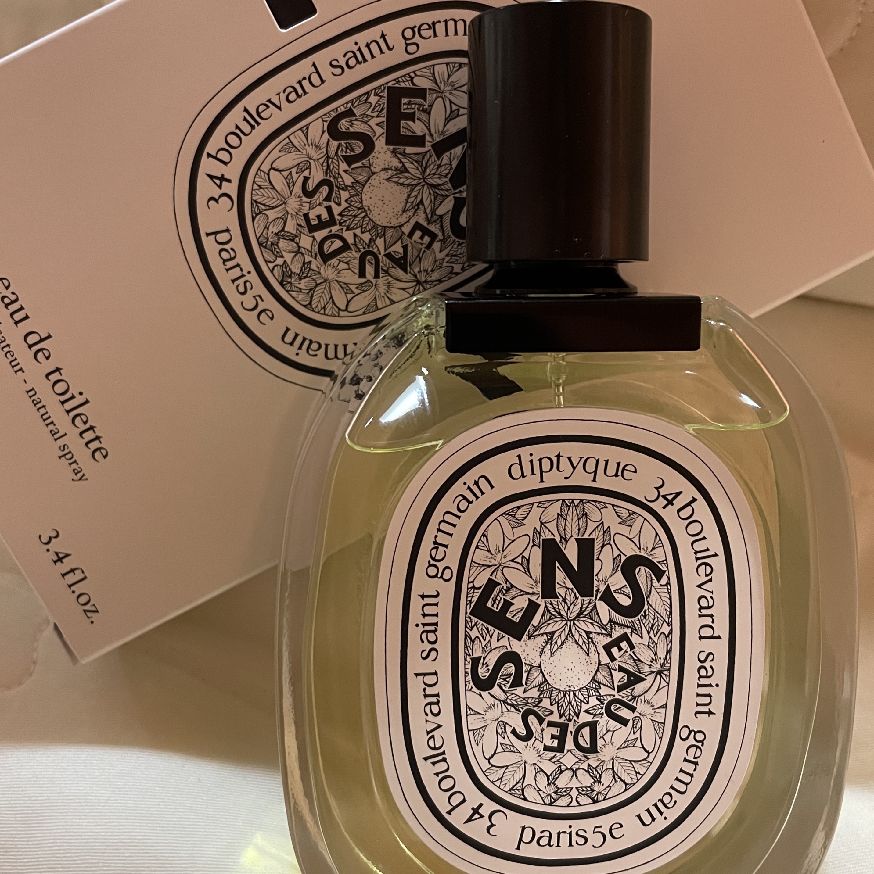 Diptyque Eau Des Sens Eau De Toilette 100ml 착용 스타일