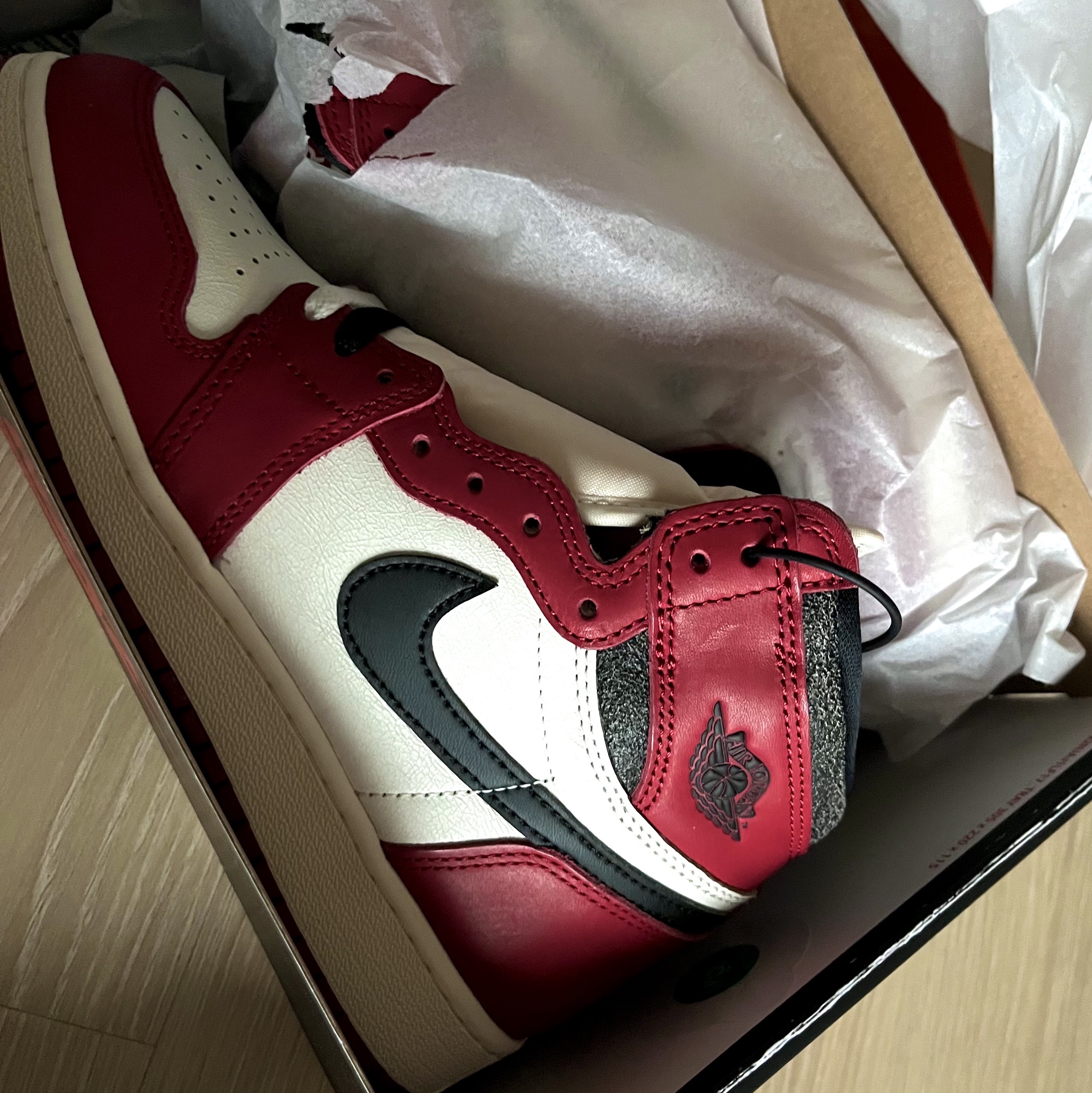 Jordan 1 Retro High OG Chicago 2022, (GS) Jordan 1 Retro High OG Chicago 2022 착용 스타일
