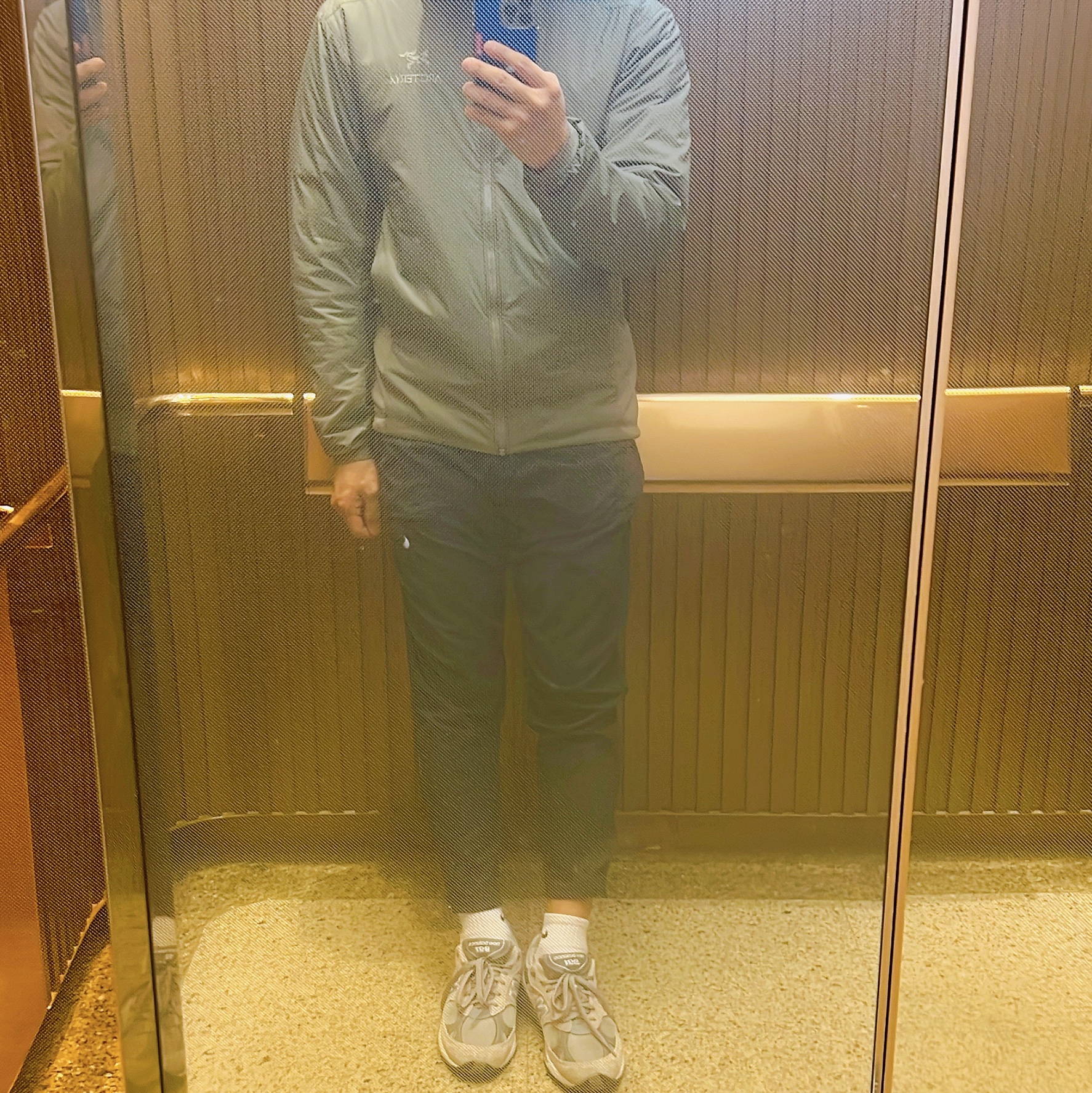 New Balance 991 Made in UK Grey 착용 스타일