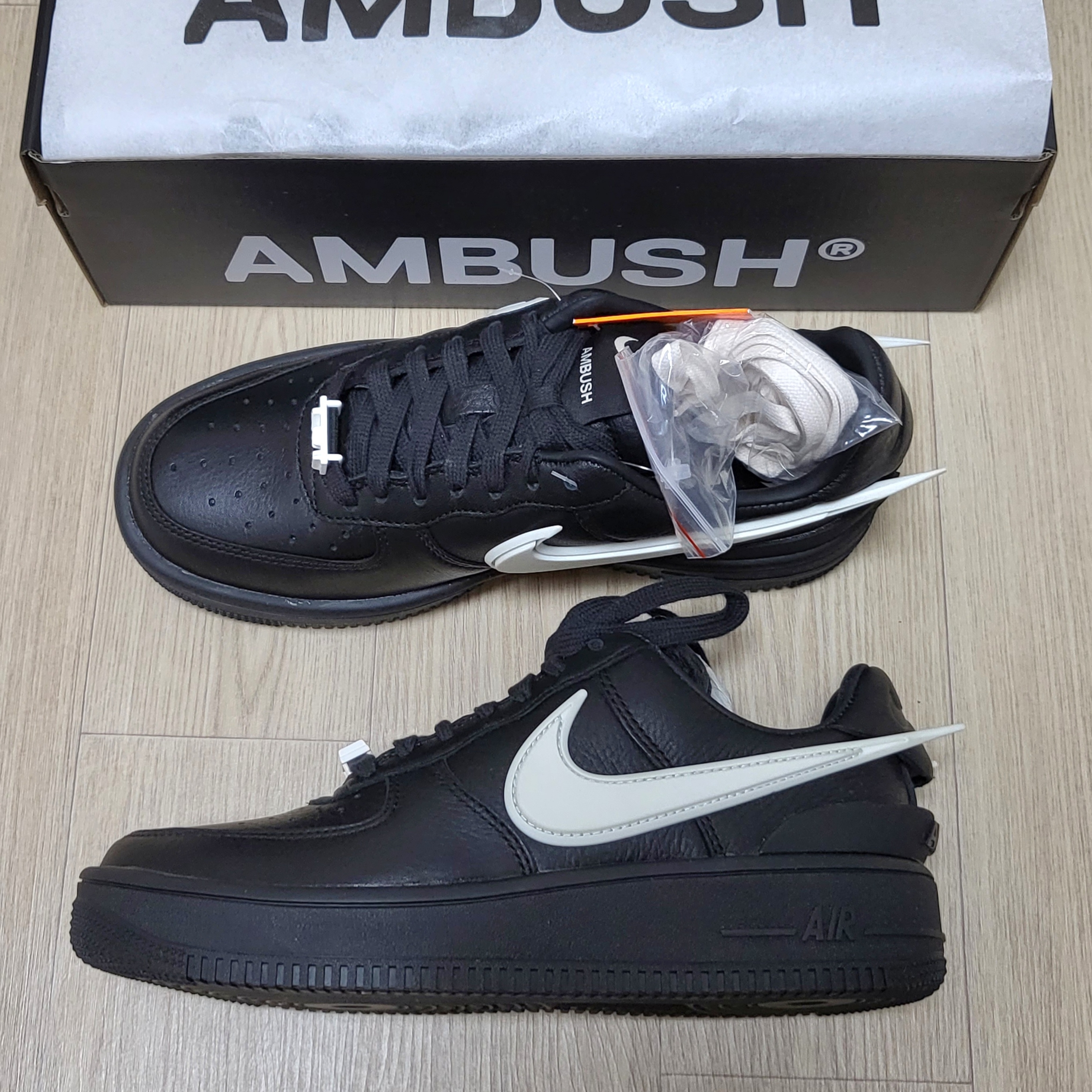Nike x Ambush Air Force 1 Low SP Black 착용 스타일