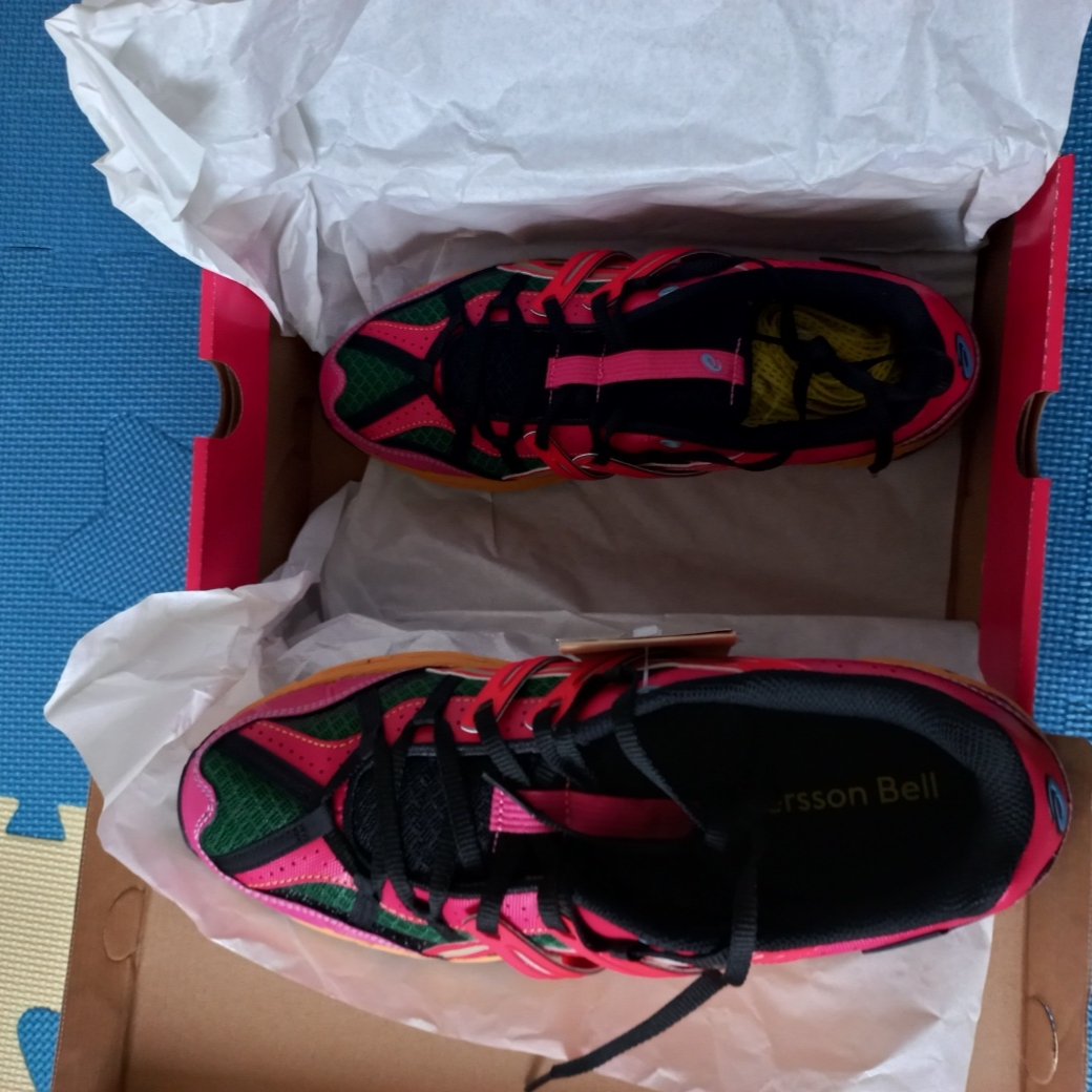 Asics x Andersson Bell Gel-Sonoma 15-50 Bright Rose Evergreen 착용 스타일