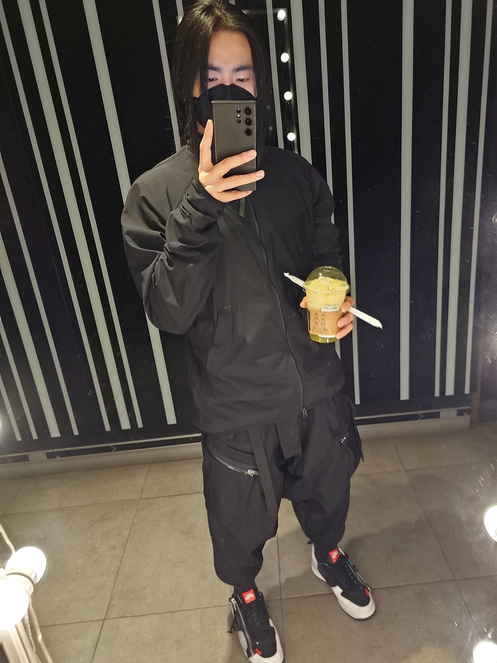 Nike x Acronym Lunar Force 1 SP Zip Turbo Green 착용 스타일