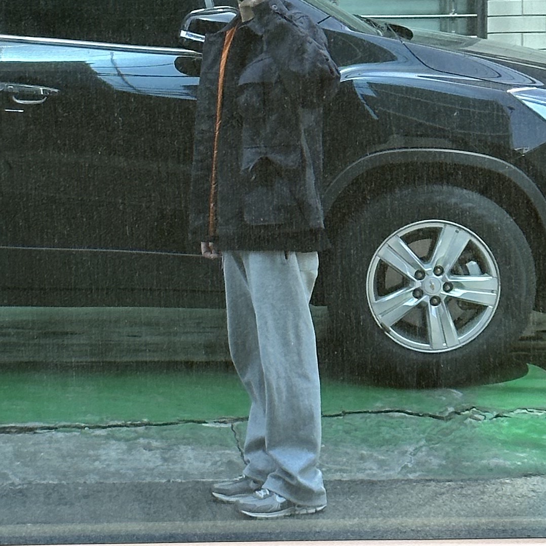 Palace x Porter Jacket & Pocket Bag Black 착용 스타일 - 1