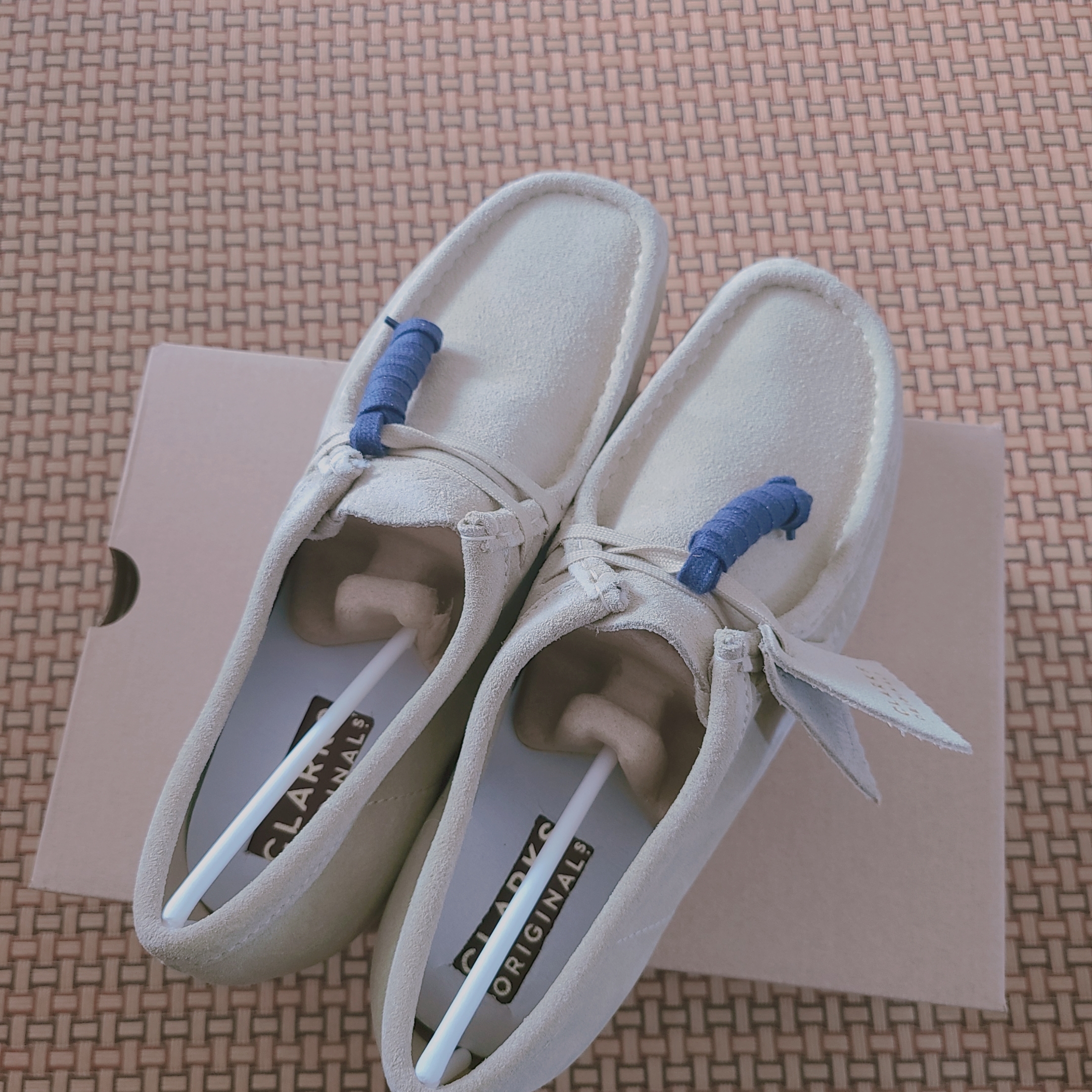 Clarks Wallabee Maple Suede 착용 스타일