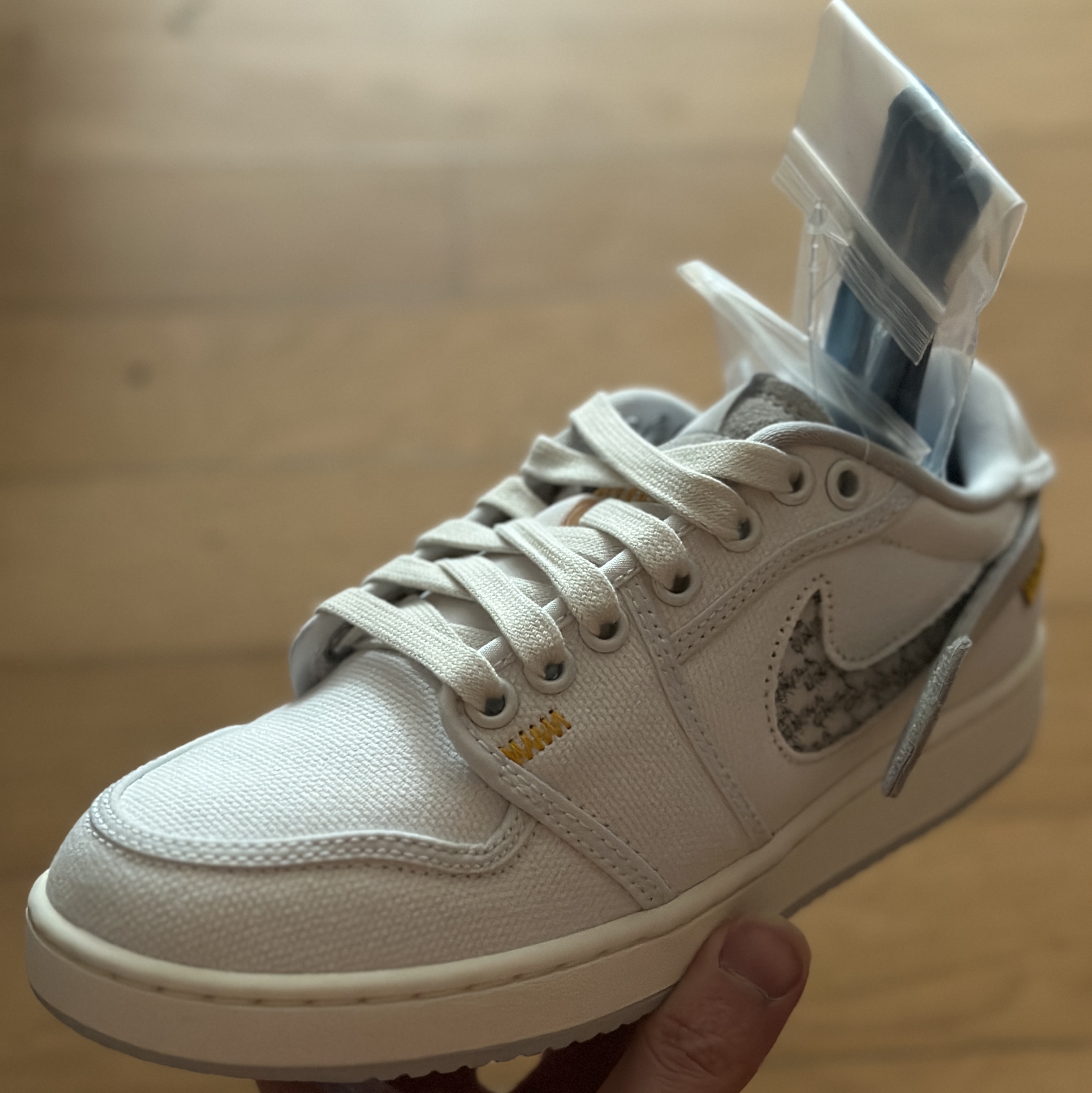 Jordan 1 x Union KO Low White 착용 스타일