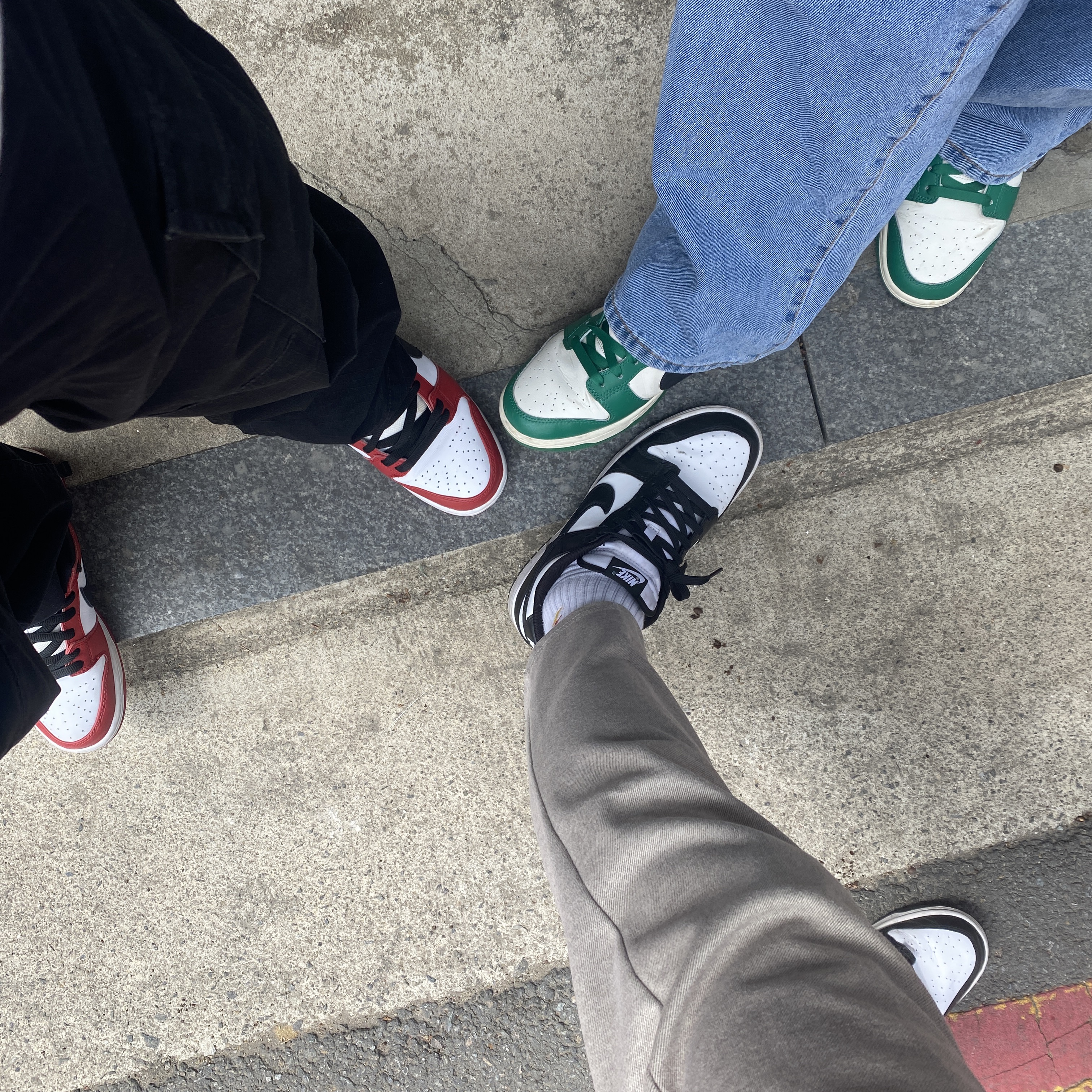 Nike SB Dunk Low Pro Chicago, Nike Dunk Low Retro SE Jackpot Malachite 착용 스타일