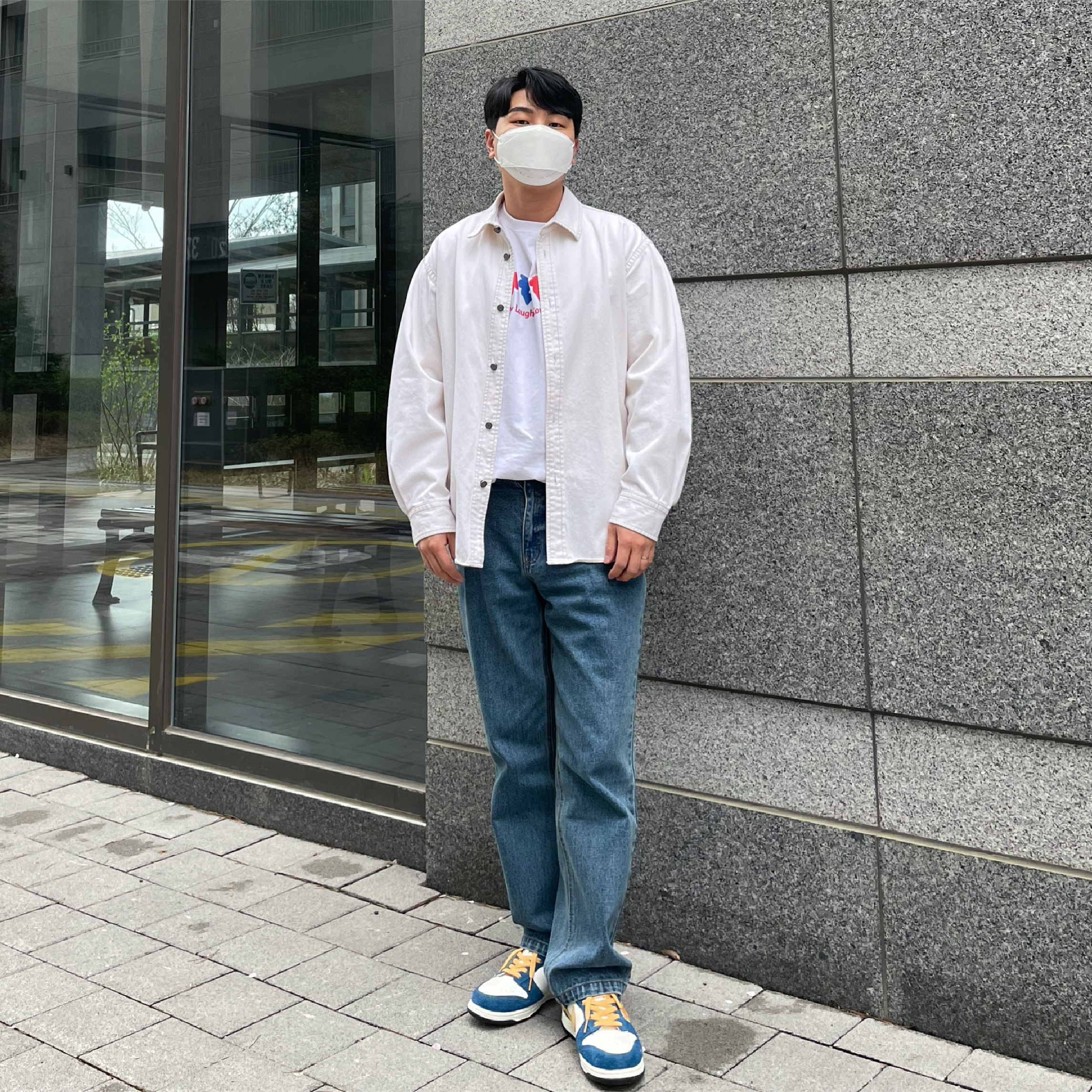 나이키 x 카시나 덩크 로우 80's 버스 착용 스타일