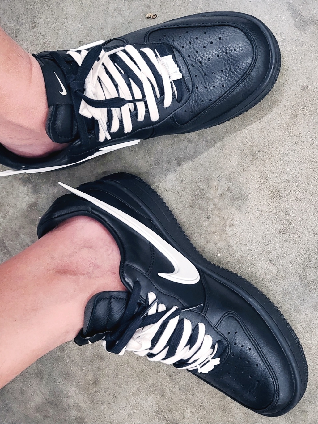 Nike x Ambush Air Force 1 Low SP Black 착용 스타일
