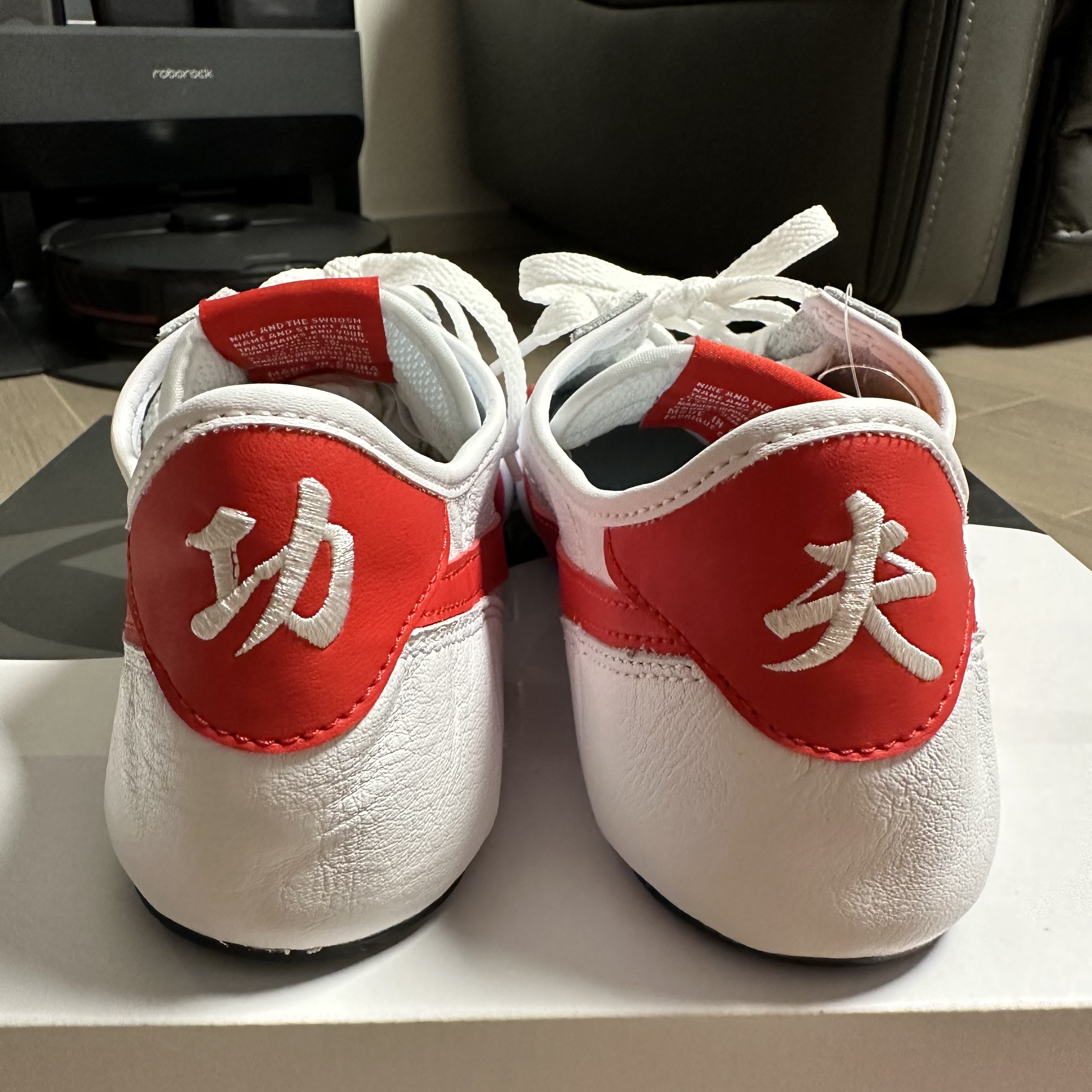 Nike x Clot Cortez SP White and Game Royal 착용 스타일 - 3