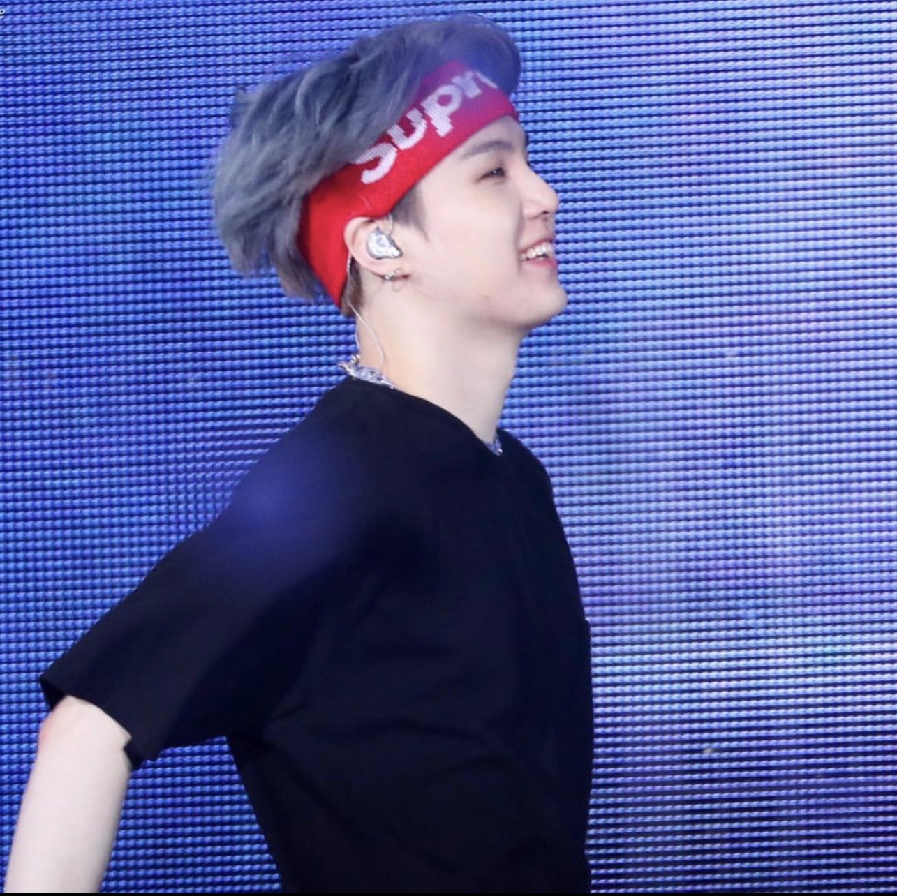 Supreme x Nike NBA Headband Red - 19SS 착용 스타일 - 2