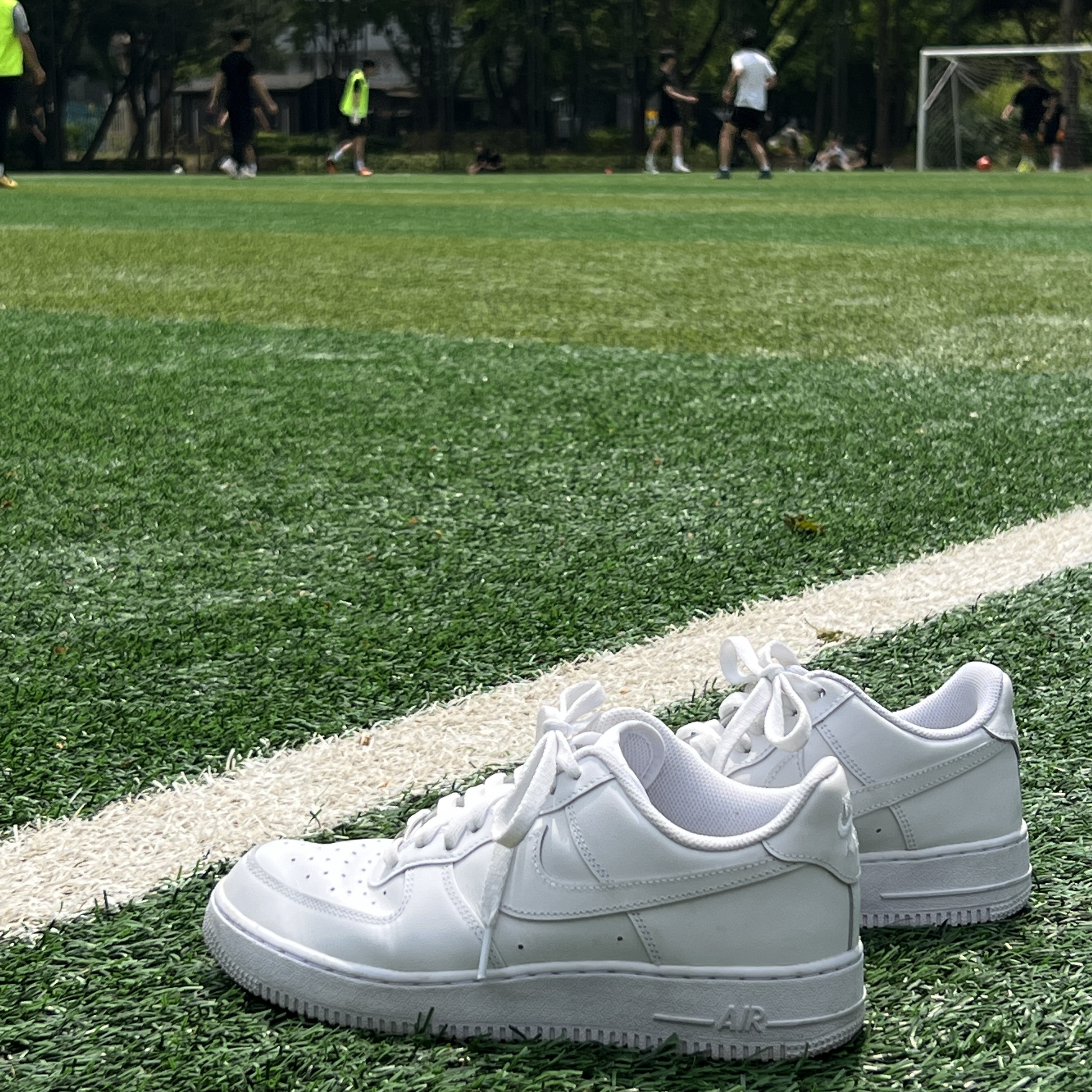 Nike Air Force 1 '07 Low White 착용 스타일