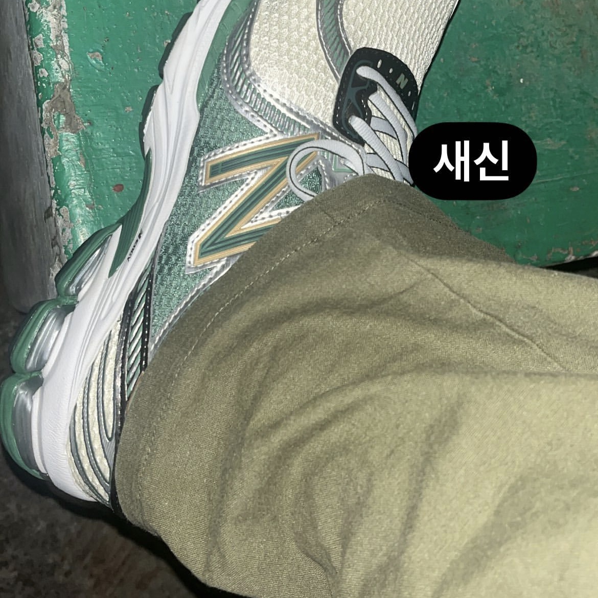 New Balance x Aime Leon Dore 860v2 Green 착용 스타일