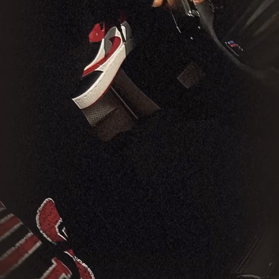 (W) Jordan 1 Low White Gym Red 착용 스타일
