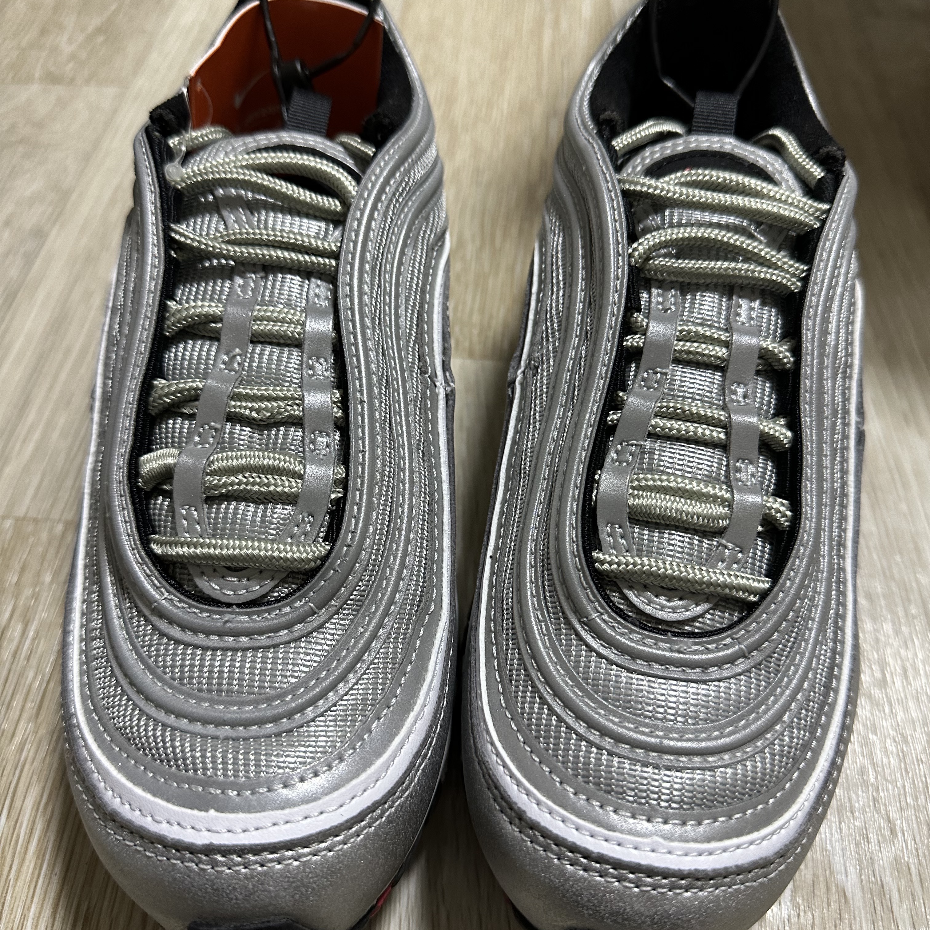 (W) Nike Air Max 97 OG Silver Bullet 2022 착용 스타일