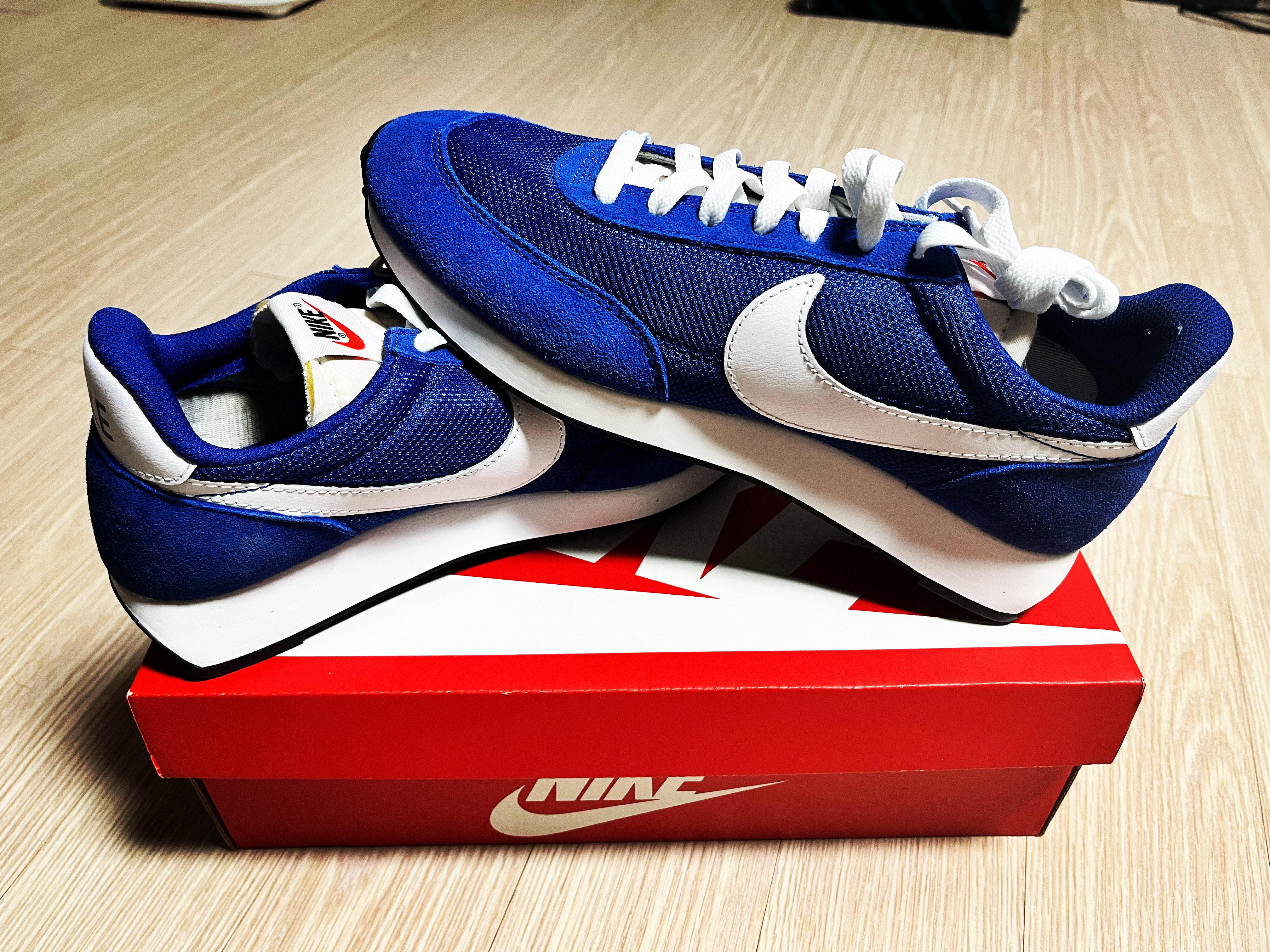 Nike Air Tailwind 79 Indigo Force 착용 스타일