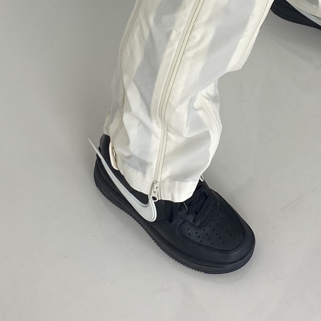 Nike x Ambush Air Force 1 Low SP Black 착용 스타일