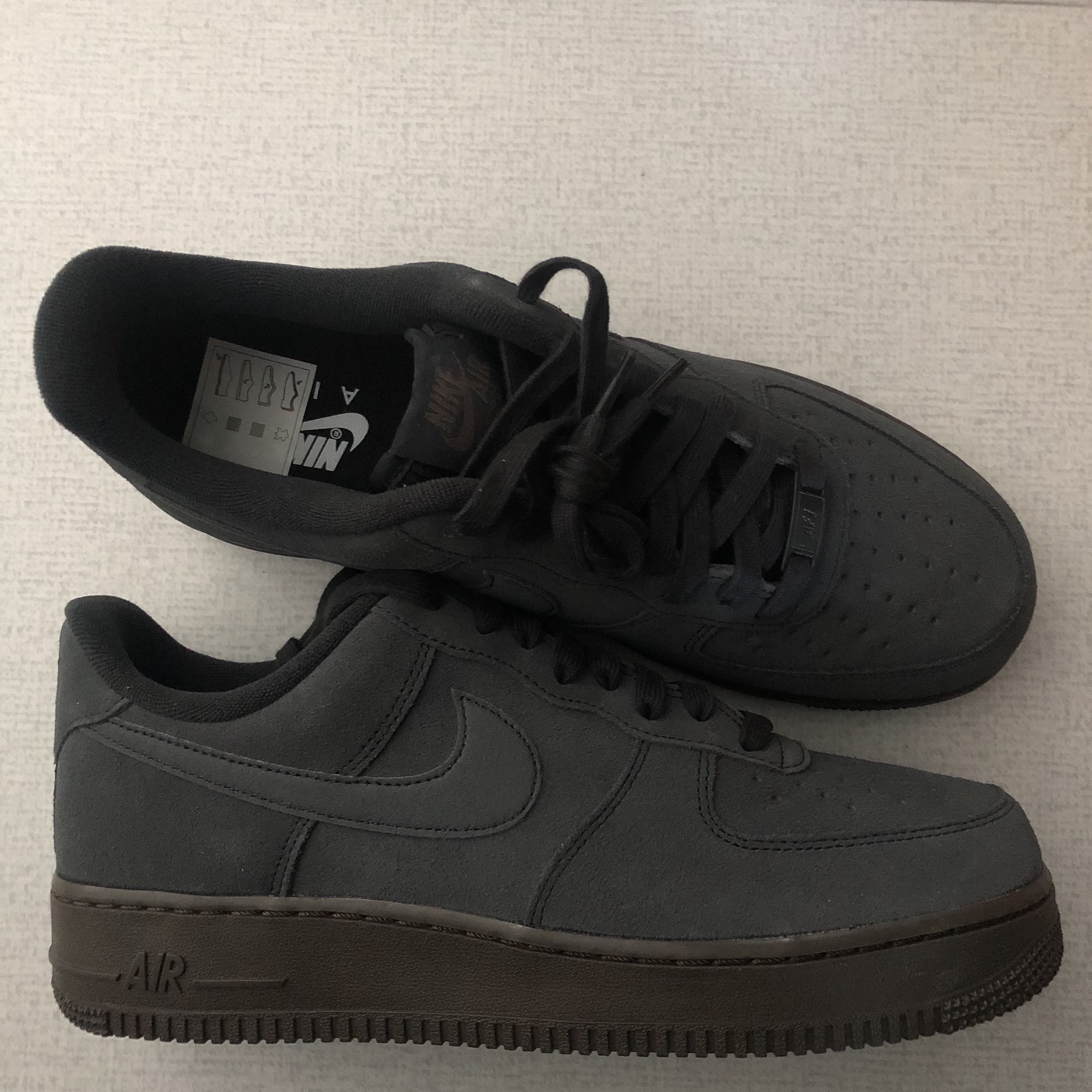 Nike Air Force 1 Low Off Noir Dark Chocolate 착용 스타일