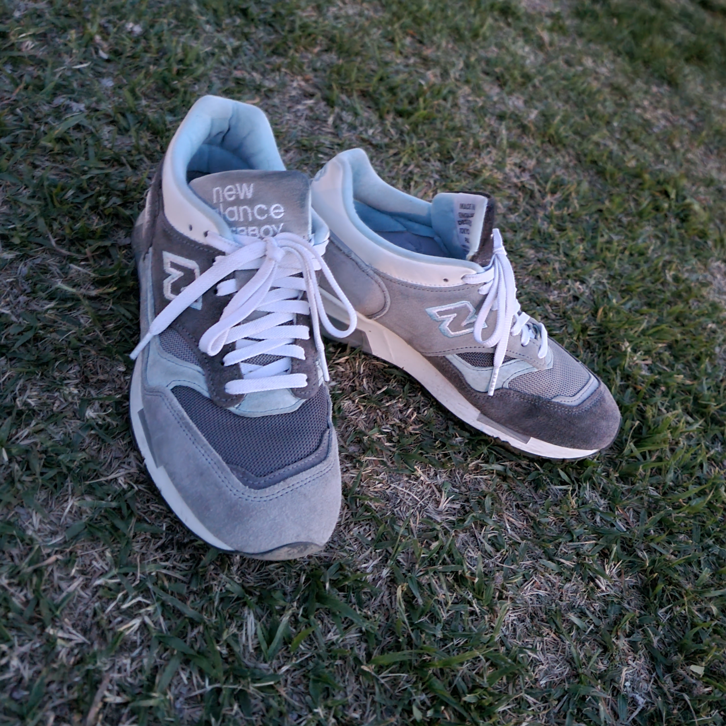 New Balance x Paperboy Paris x Beams 1500 Made in UK Ice Boy 착용 스타일