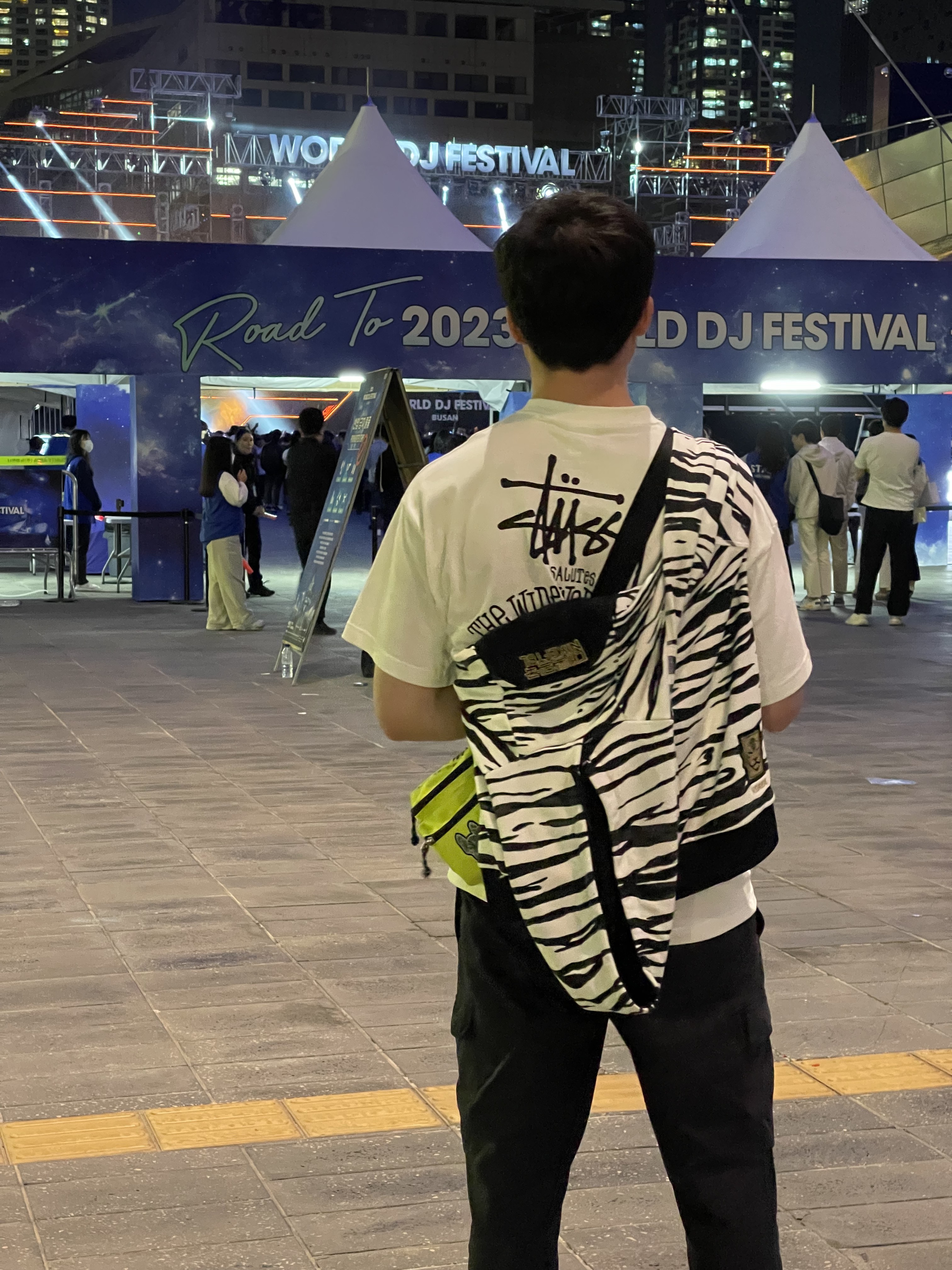 Nike x Stussy T-Shirt White (DV1774-100) 착용 스타일