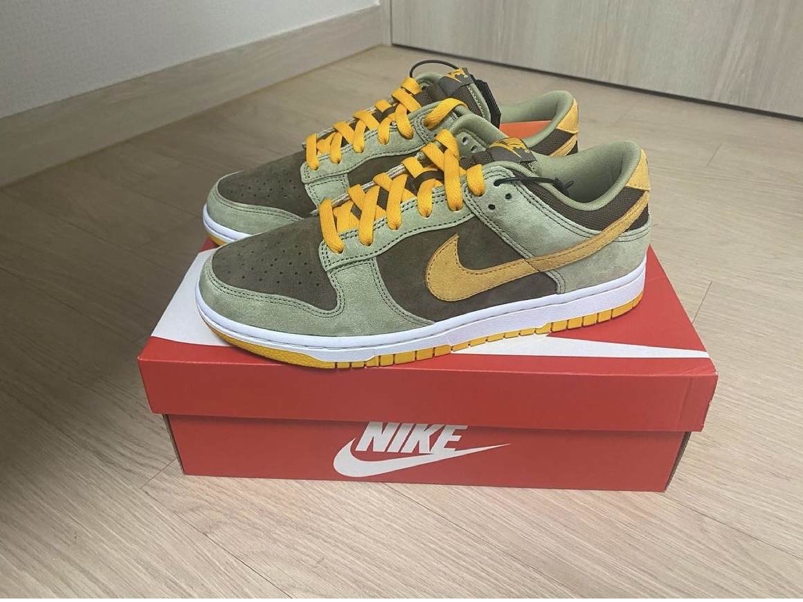 Nike Dunk Low SE Dusty Olive 착용 스타일