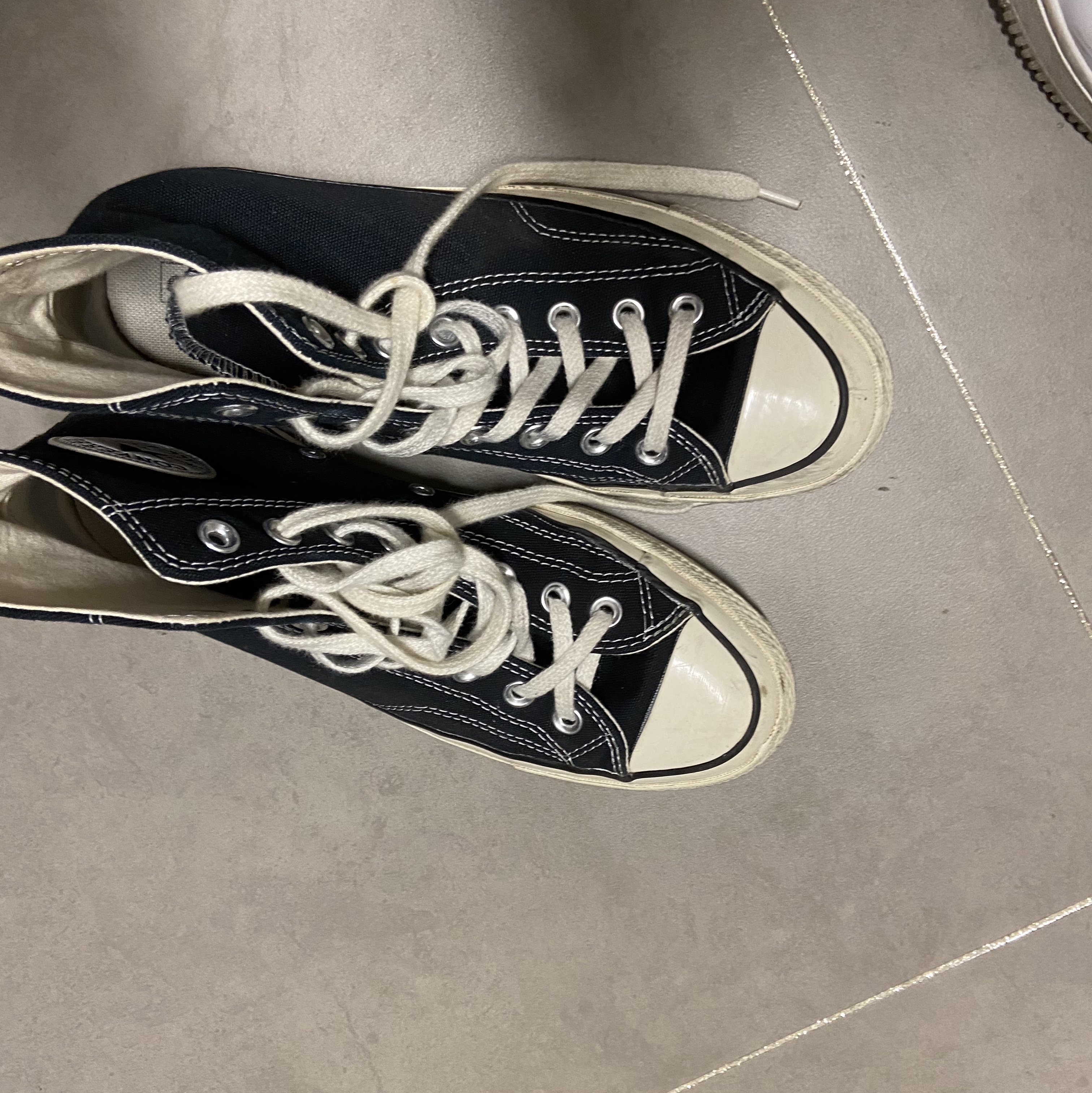 Converse Chuck 70 Hi Black 착용 스타일