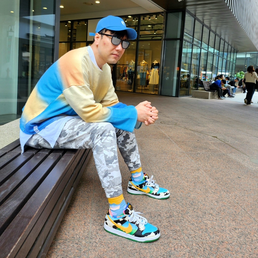 Nike x Ben & Jerry's SB Dunk Low Chunky Dunky 착용 스타일