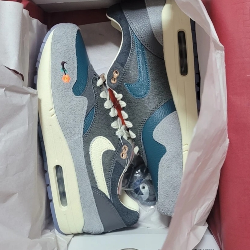 Nike x Kasina Air Max 1 SP Won-Ang Particle Grey 착용 스타일