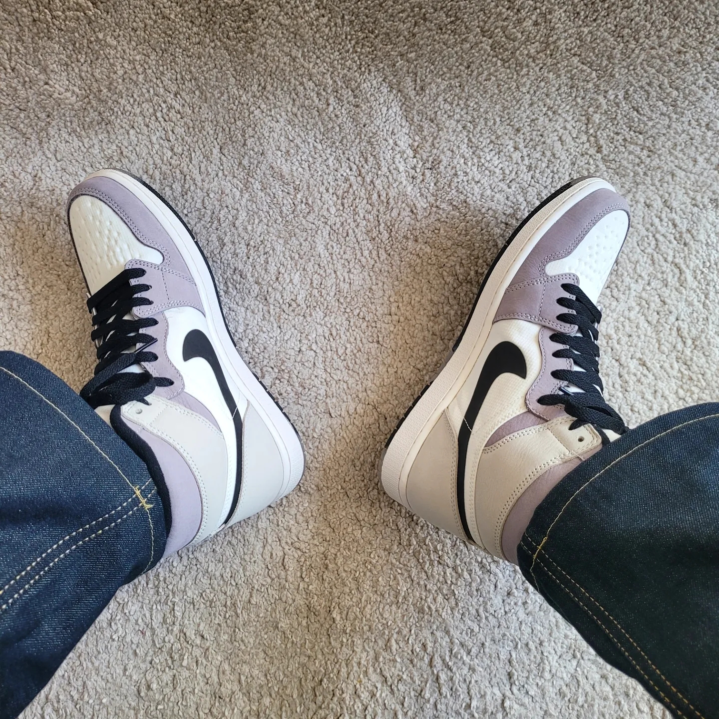 Jordan 1 Element Gore-Tex Sail 착용 스타일