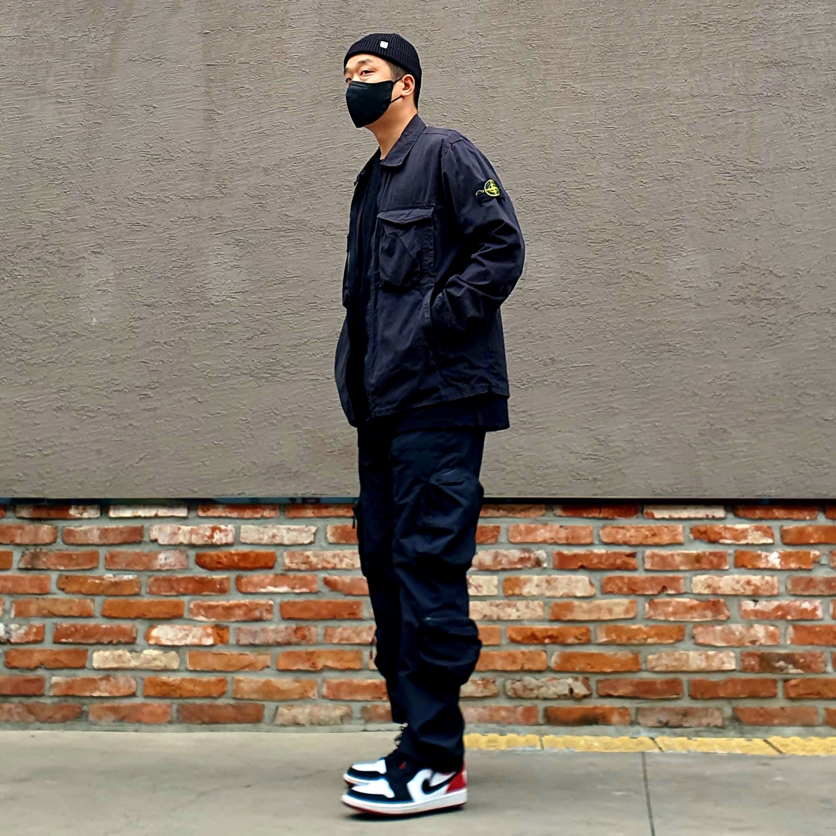 Jordan 1 Low Black Toe 착용 스타일