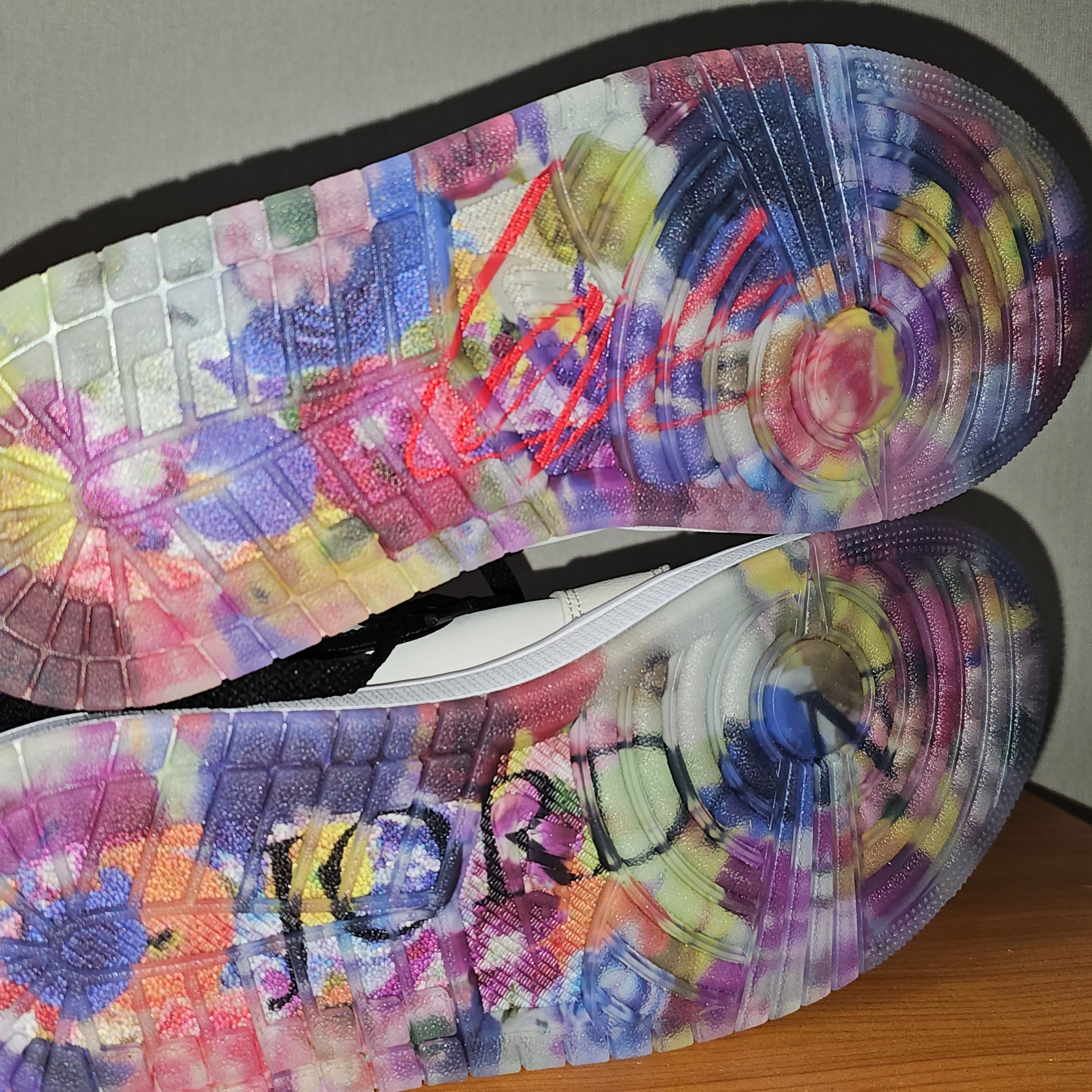 Jordan 1 Mid SE Floral 착용 스타일 - 3