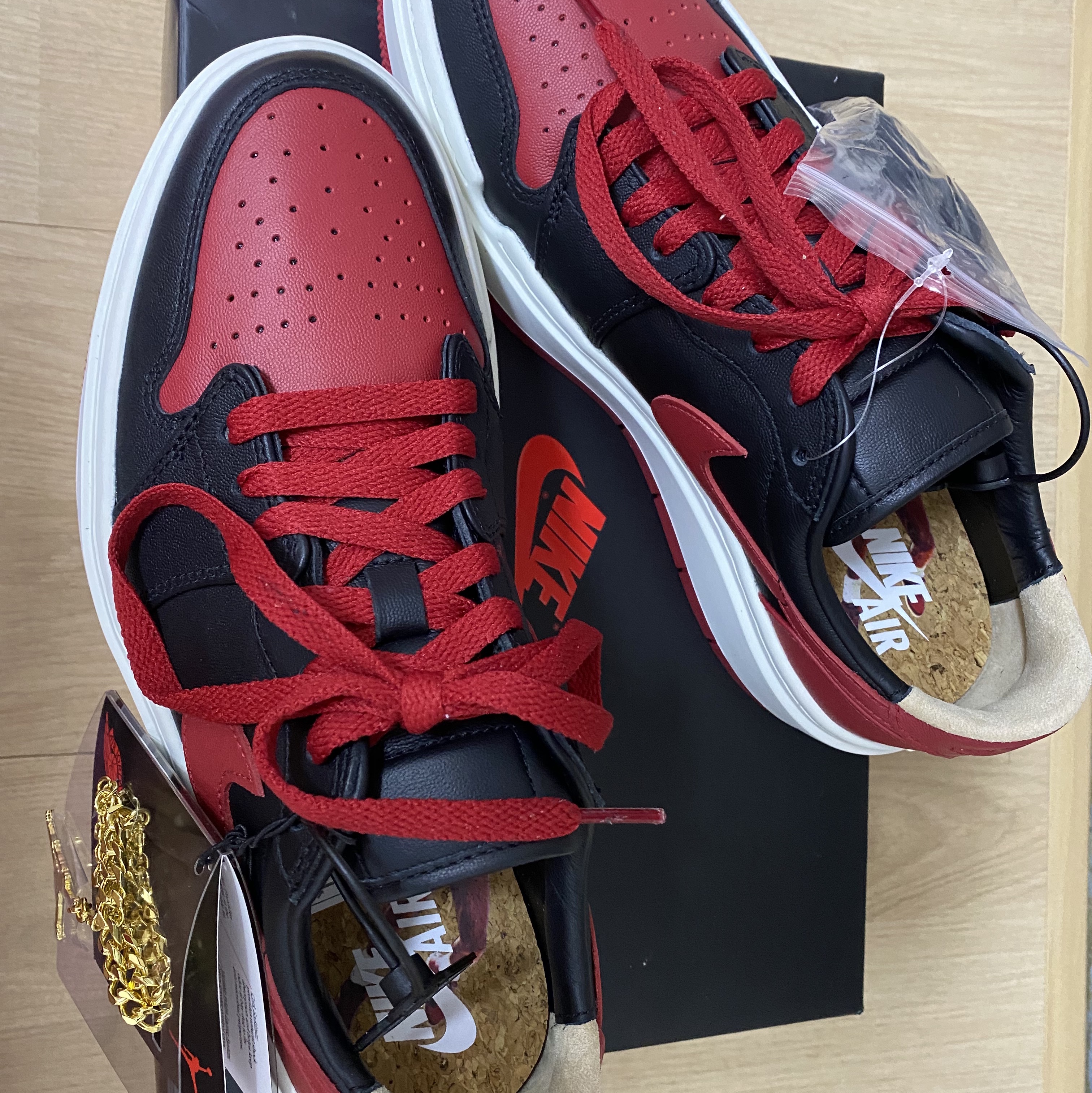 (W) Jordan 1 Elevate Low SE Bred 착용 스타일 - 2