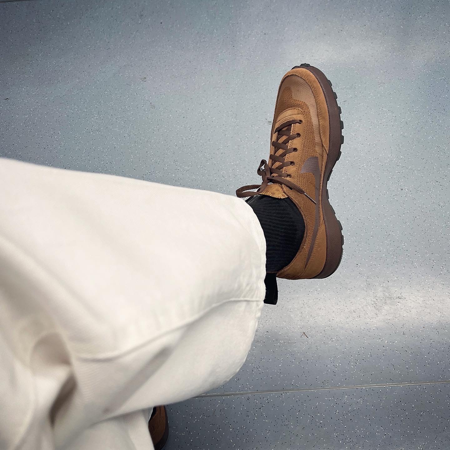 Nike x Tom Sachs General Purpose Shoe Brown 착용 스타일 - 3