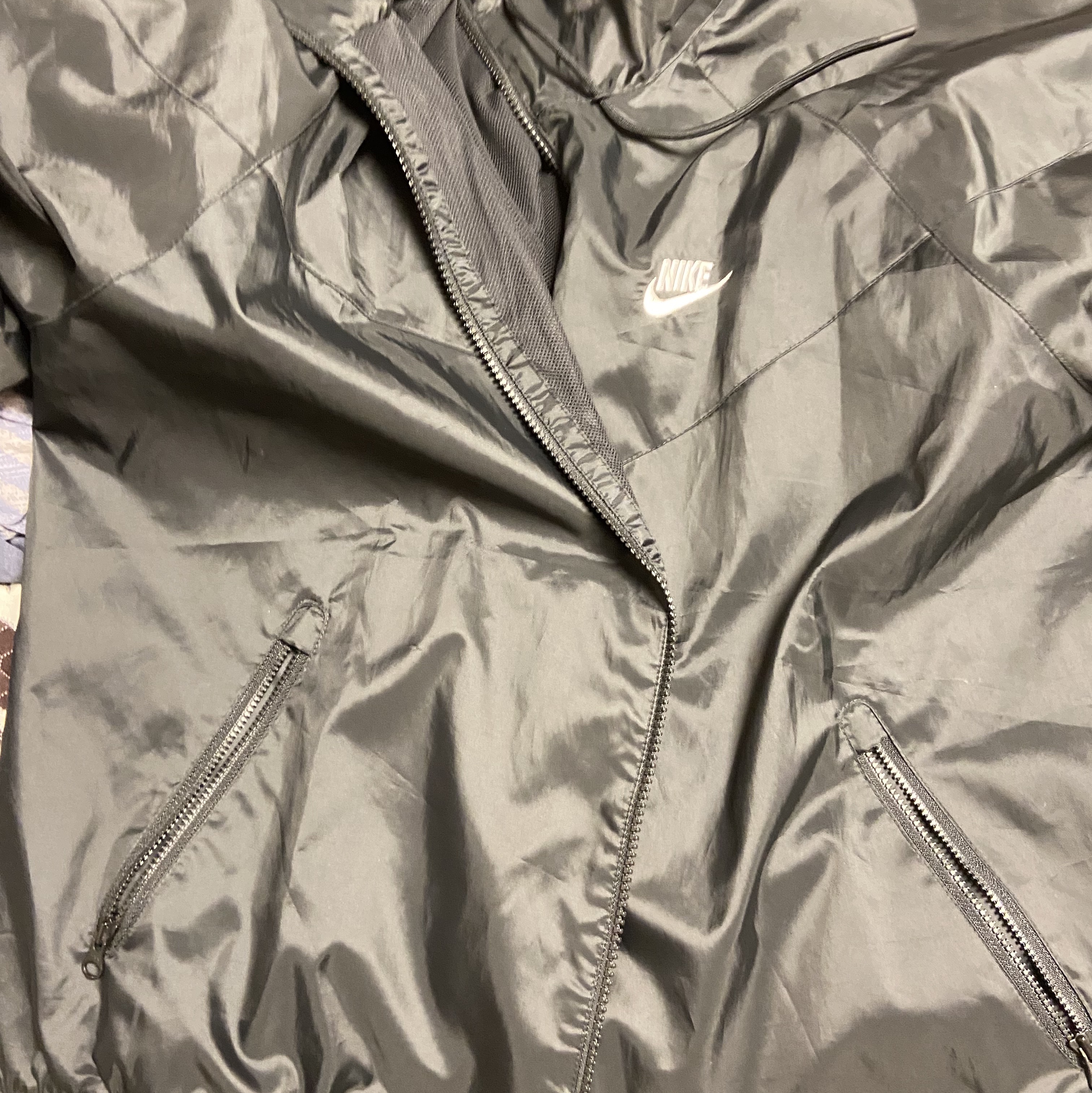 Nike NSW Windrunner Hoodie Jacket Black - Asia 착용 스타일