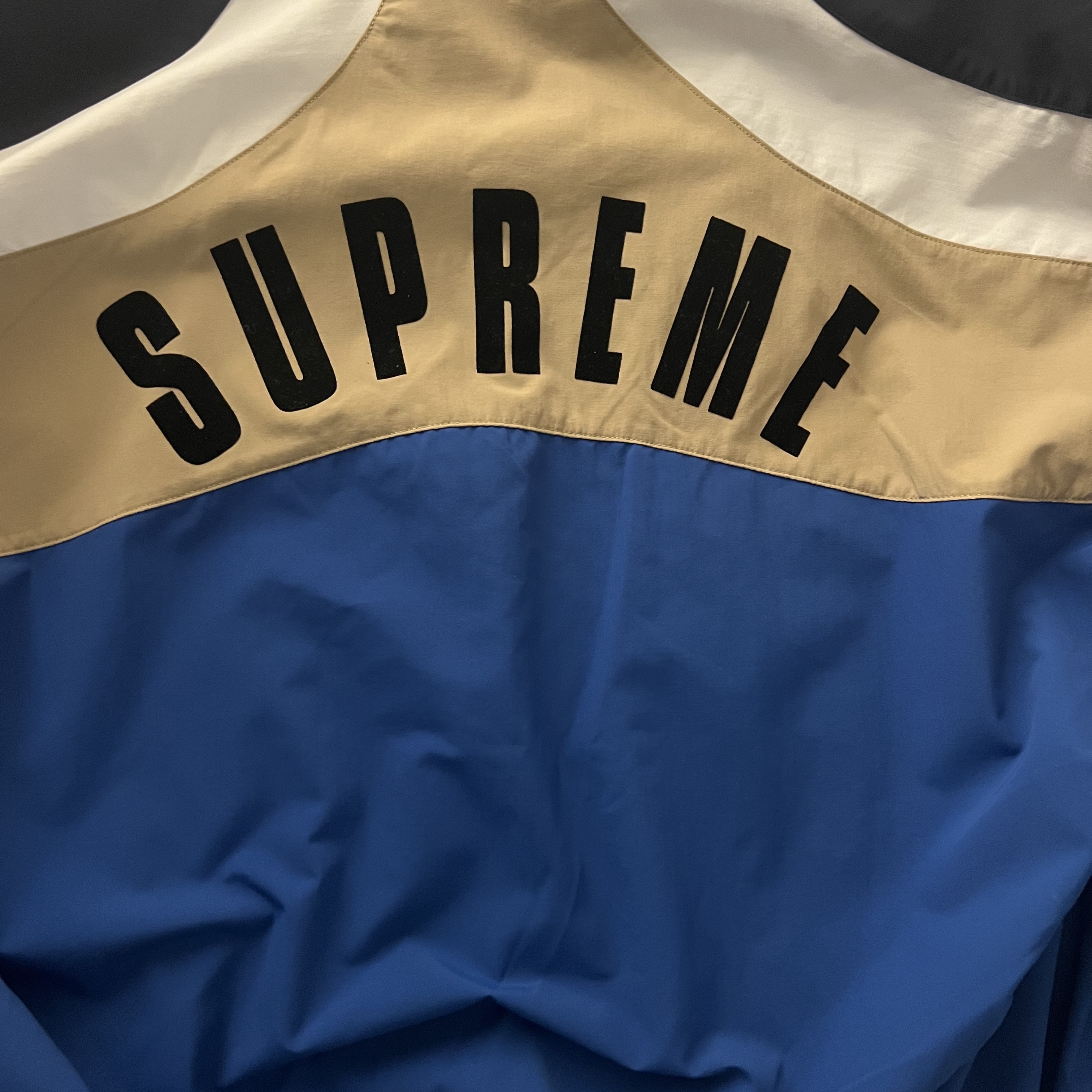 Supreme x Umbro Track Jacket Blue - 23SS 착용 스타일
