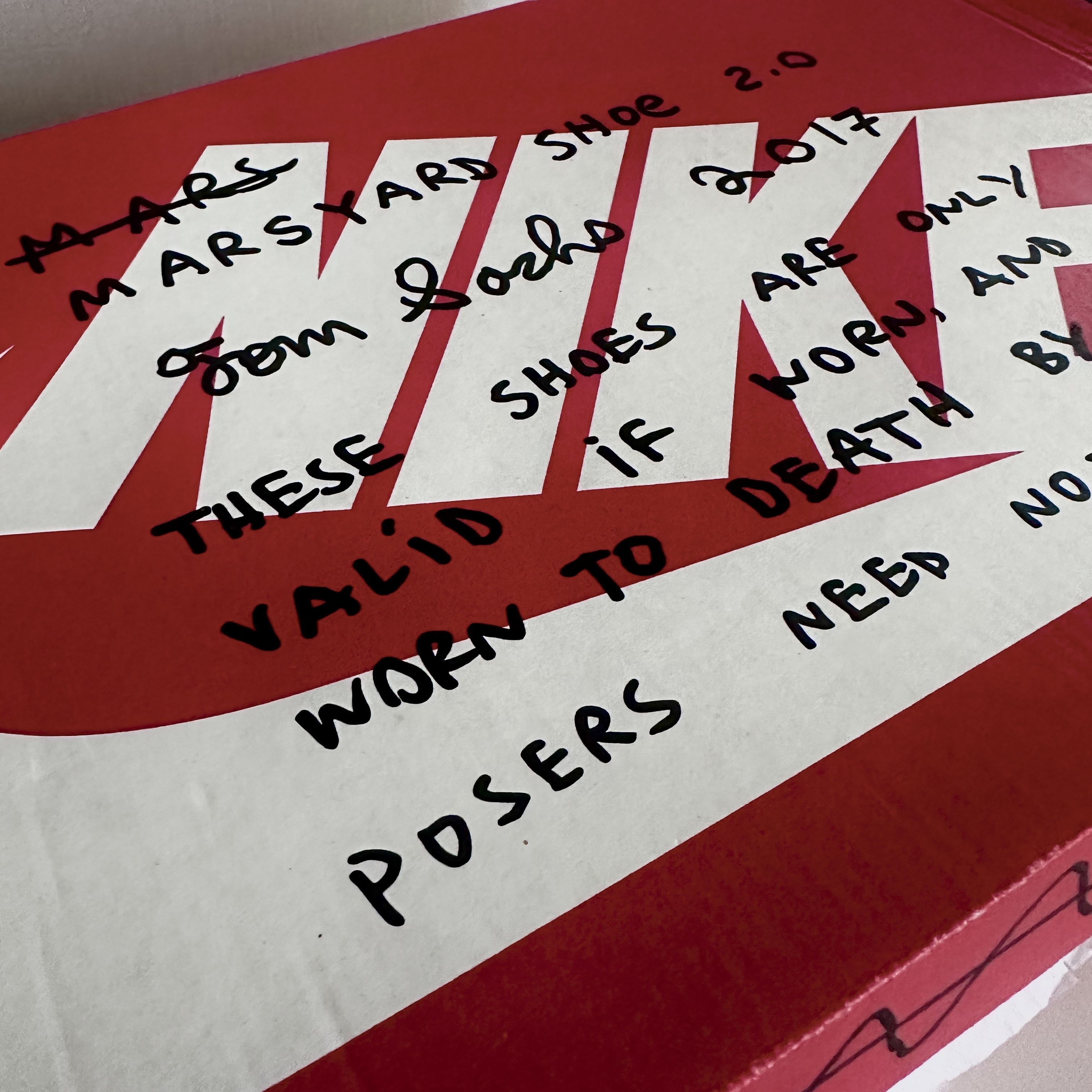 Nike x Tom Sachs Mars Yard Shoe 2.0 Space Camp 착용 스타일 - 2