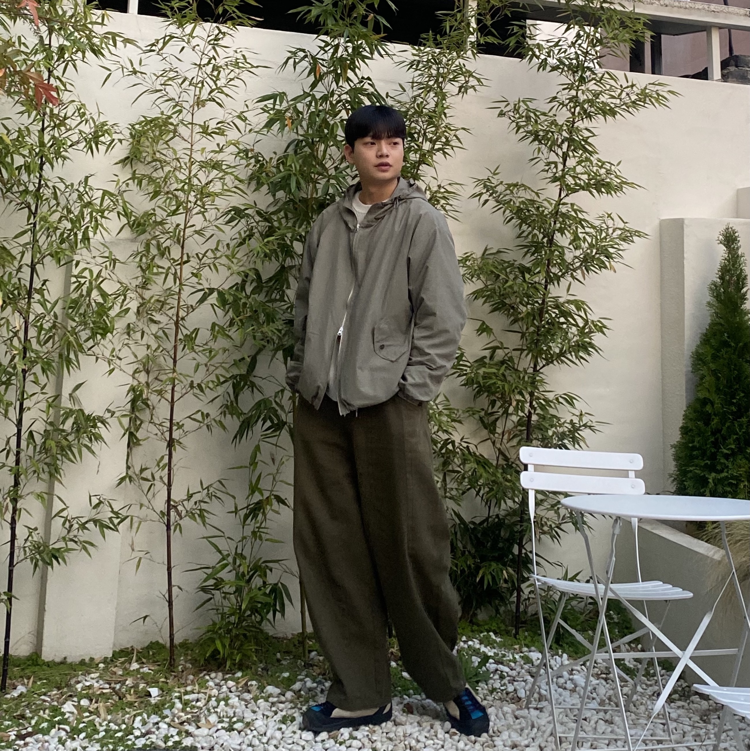 Keen Jasper Rocks SP Sneakers Beige 착용 스타일