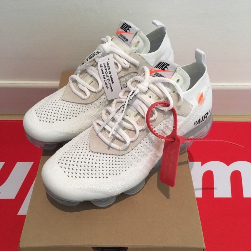 Nike x Off-White Air VaporMax V2 White 착용 스타일