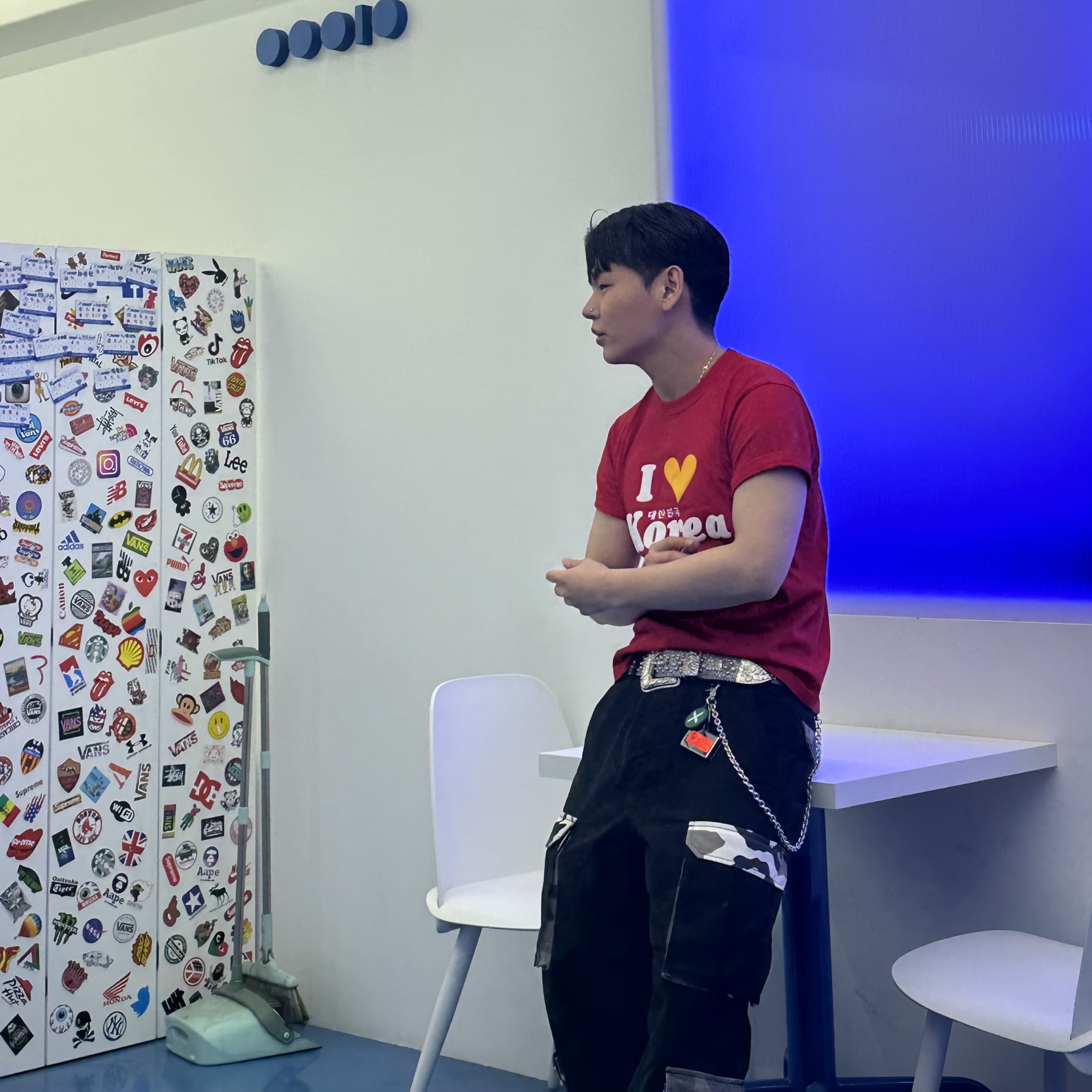 Supreme Chain Zippo Silver - 23SS 착용 스타일 - 3