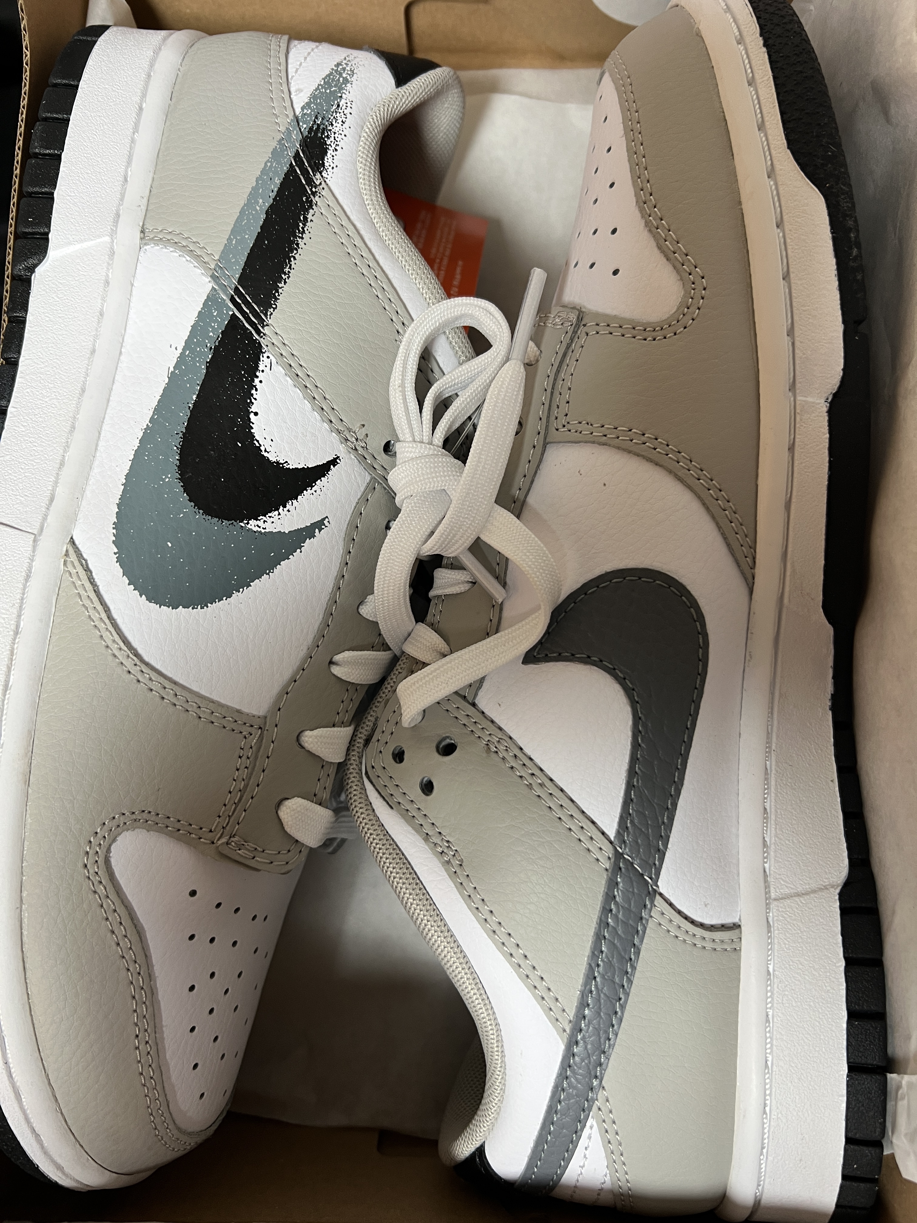 Nike Dunk Low Cool Grey White 착용 스타일