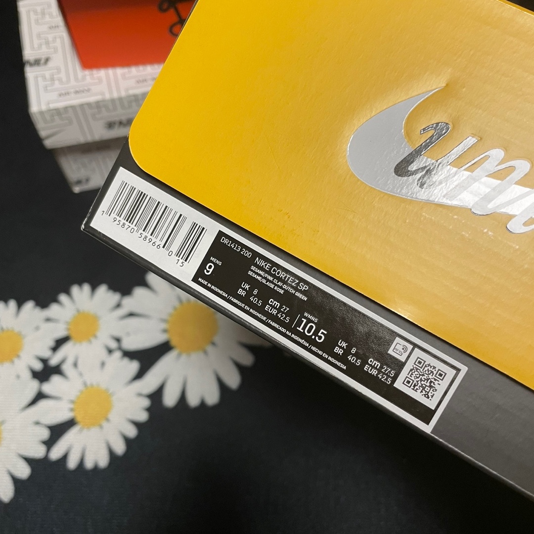 Nike x Union Cortez SP Sesame 착용 스타일 - 4