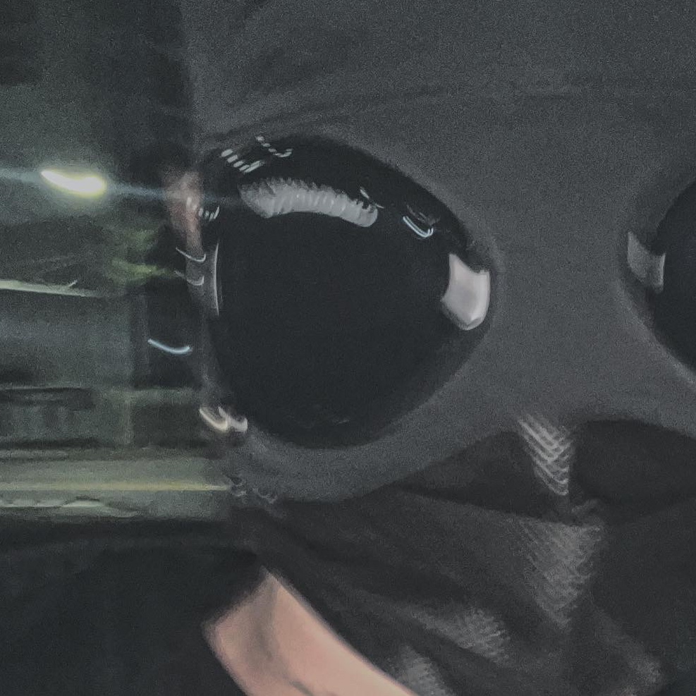 C.P. Company Chrome-R Goggle Cap Black 착용 스타일