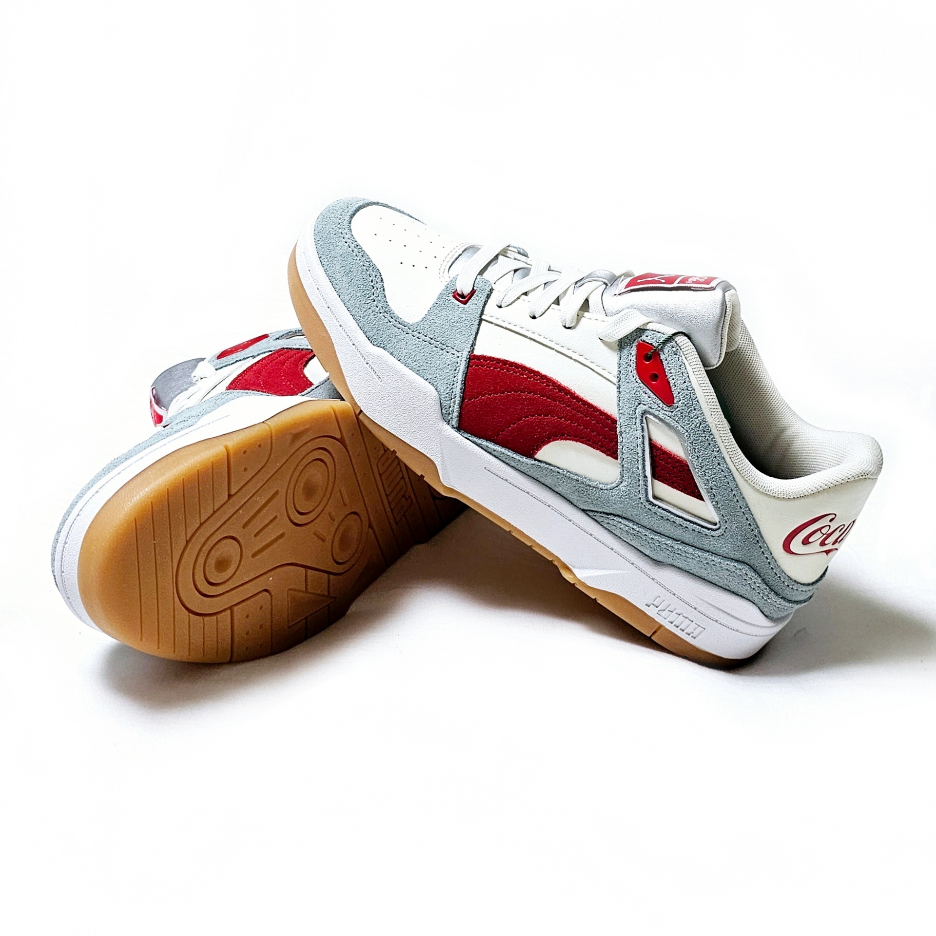 Puma x Coca-Cola Slipstream Slate Racing Red 착용 스타일 - 1