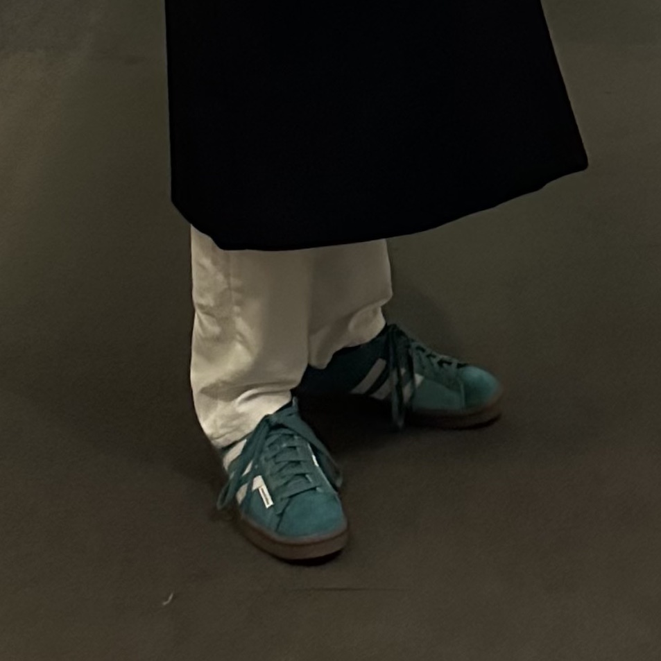 Adidas x Darryl Brown Campus 80 Active Green 착용 스타일